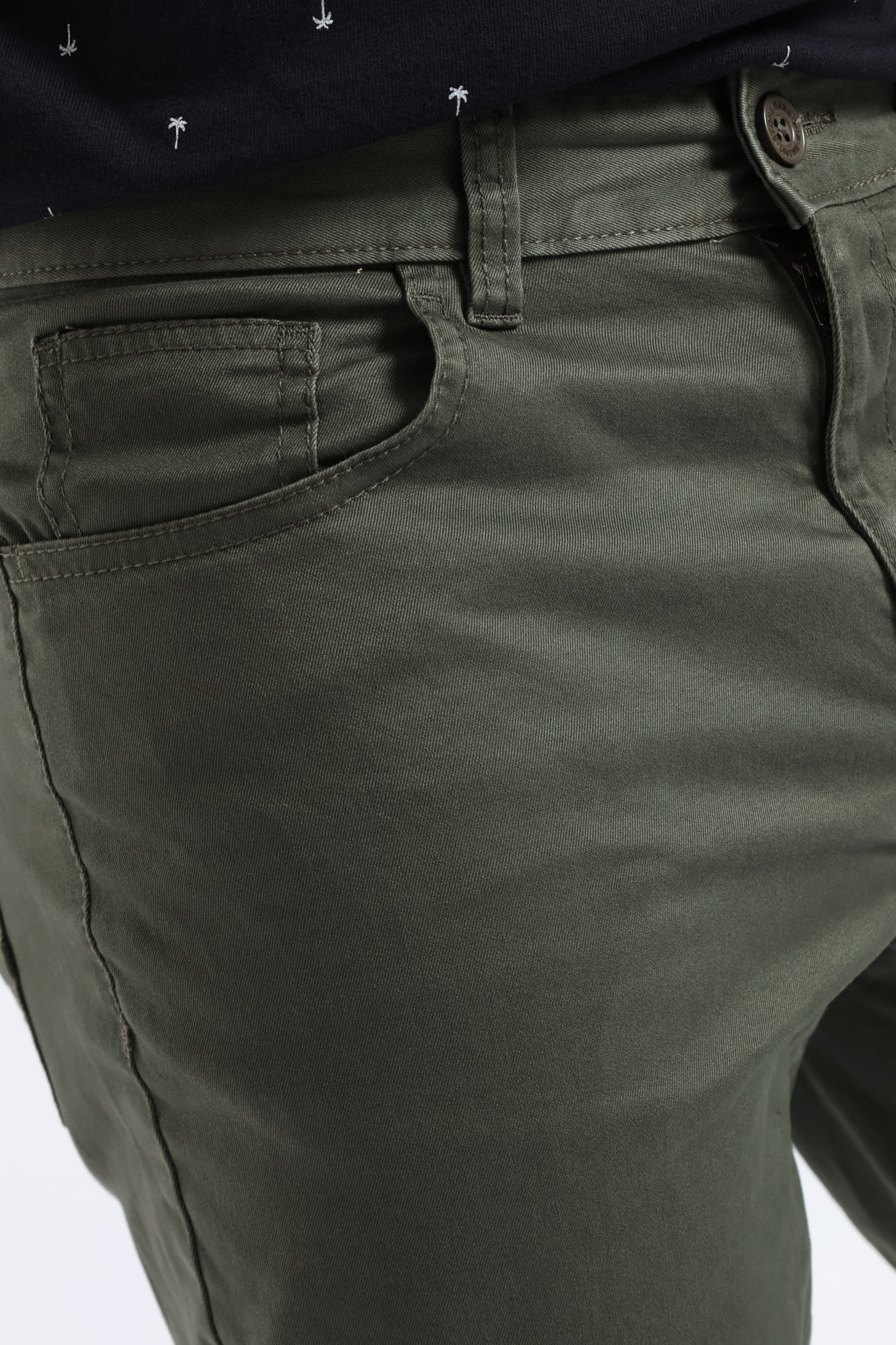 5 Pocket Chino Trouser - Fatigue - Image 5