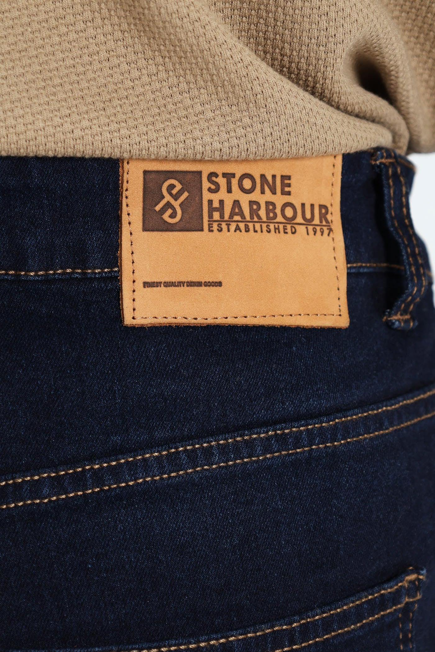 5 Pocket Denim Short - Blue/Black - Image 4