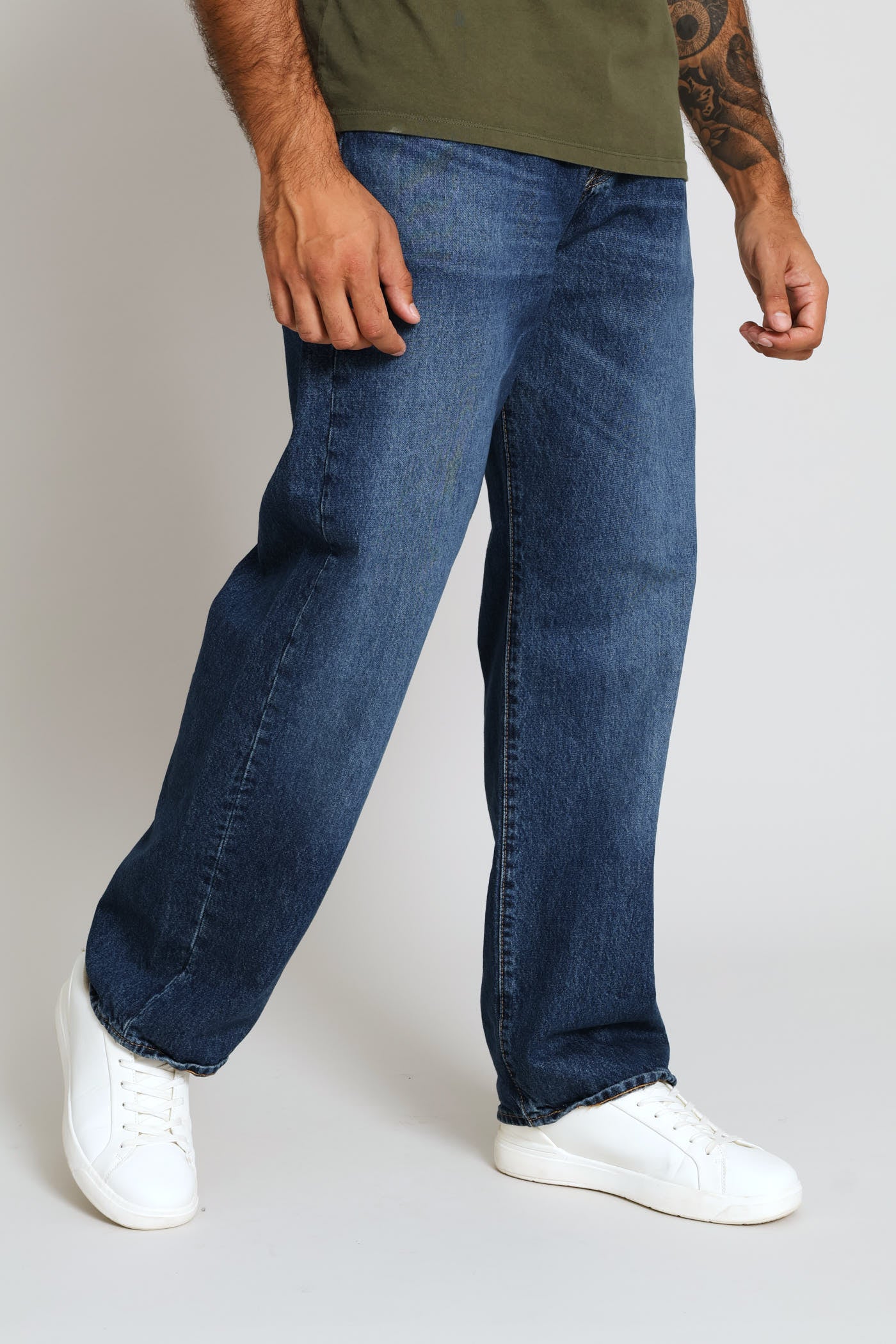 501 Za Wild Raptor Loose Denim - Blue - Image 2