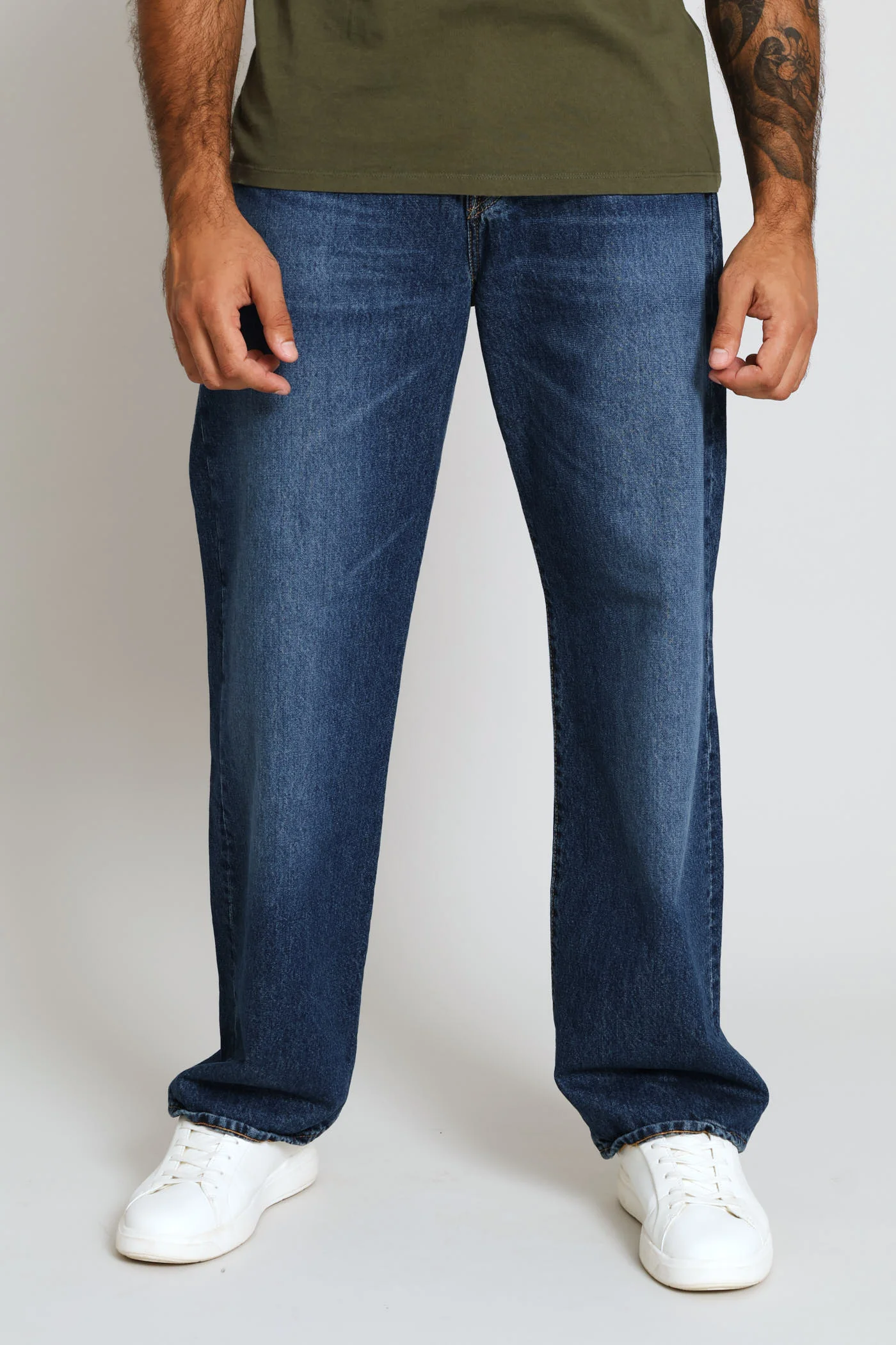 501 Za Wild Raptor Loose Denim - Blue - Image 3