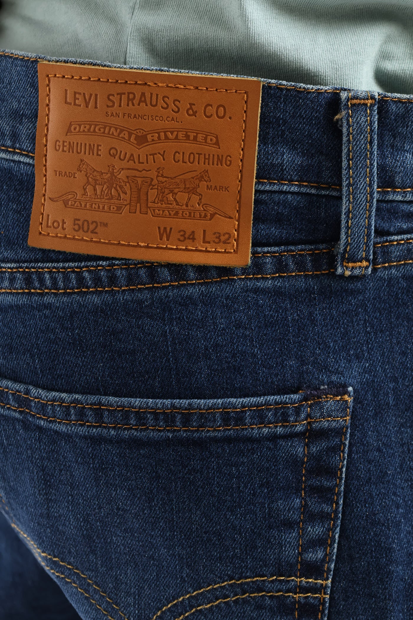502™ Jack Of All Trades Za Taper Denim - Dark Indigo - Image 5