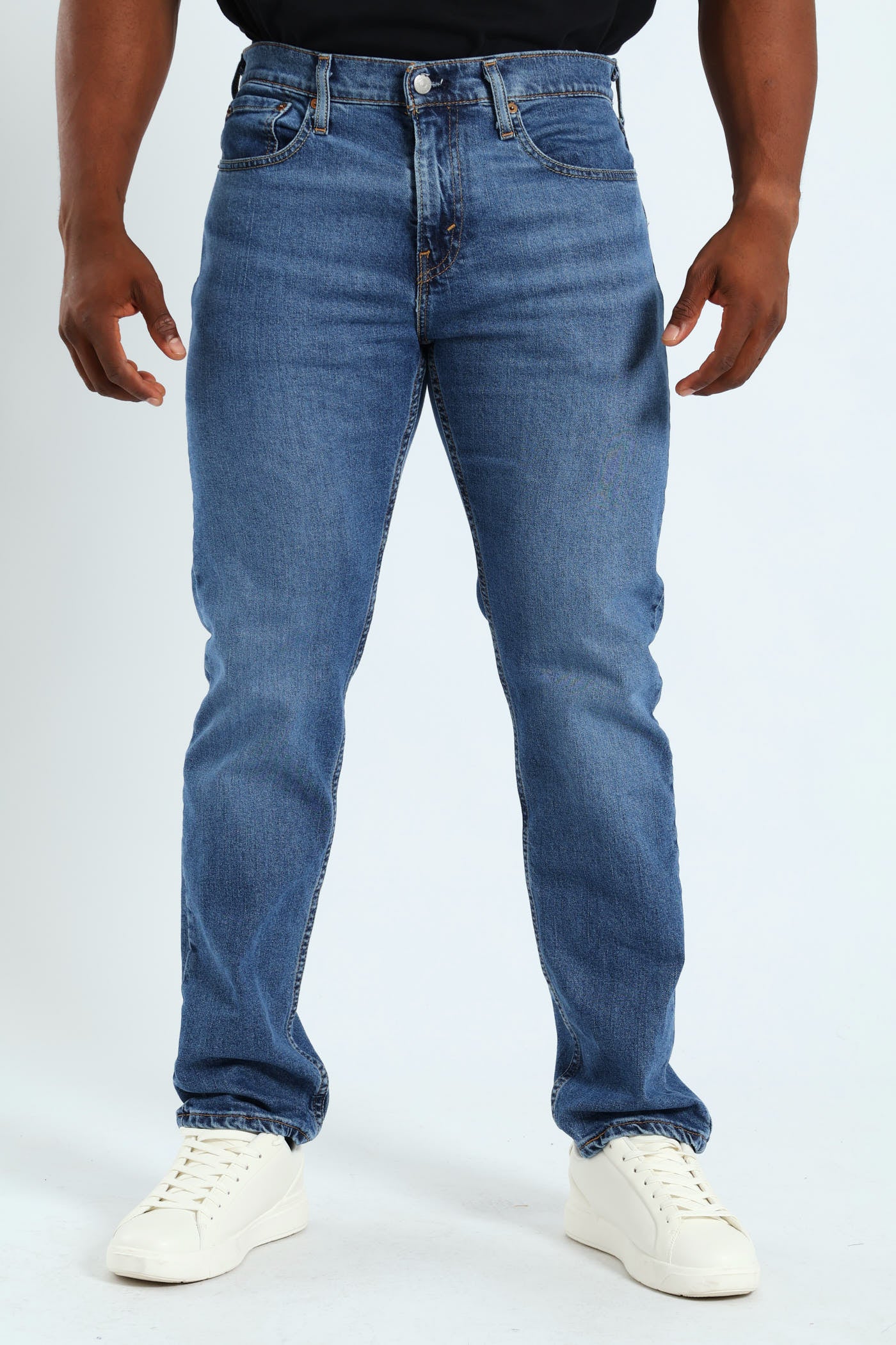 502™ Taper Frozen In Time Jeans - Mid Wash - Image 3