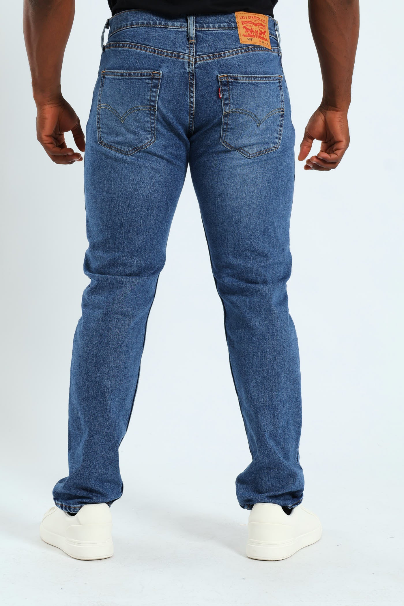 502™ Taper Frozen In Time Jeans - Mid Wash - Image 4