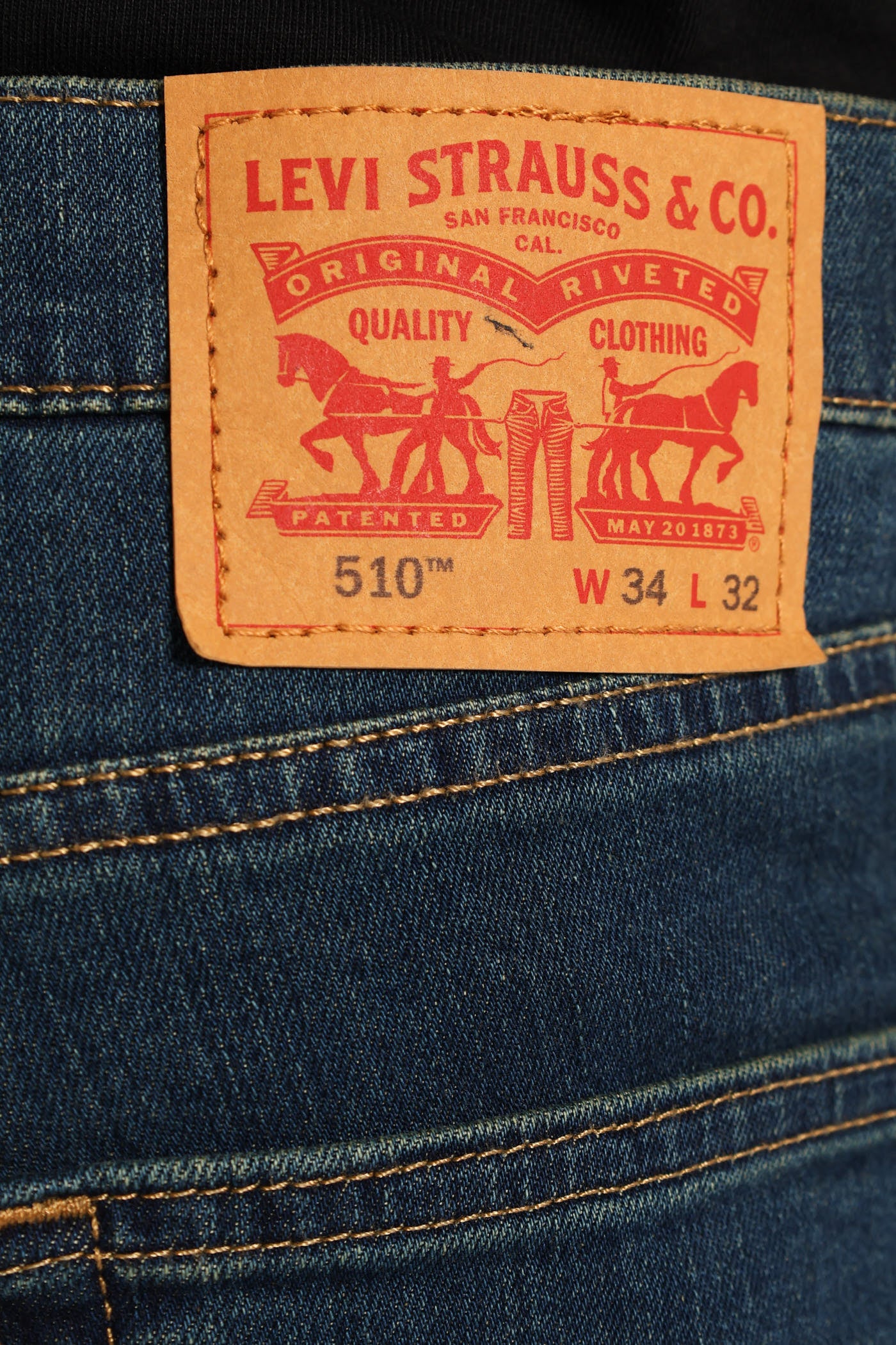 510™ Skinny Za Canyon Dark Jean - Mid Wash - Image 2