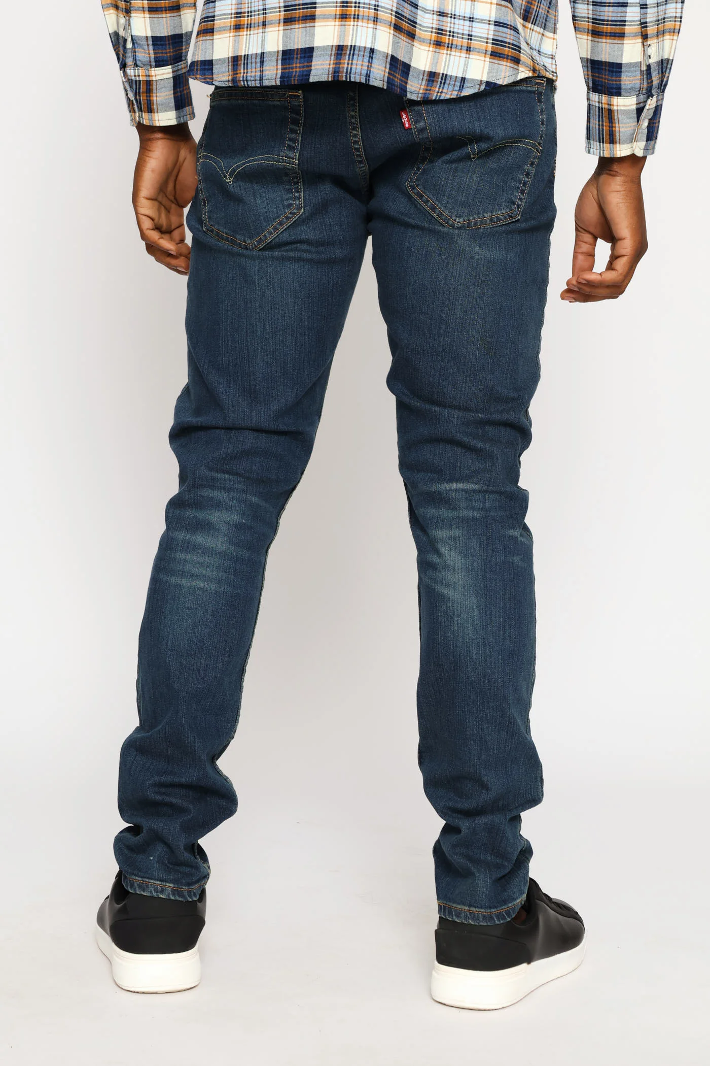 512 Canyon Dark Za Slim Taper Jean - Mid Wash - Image 5