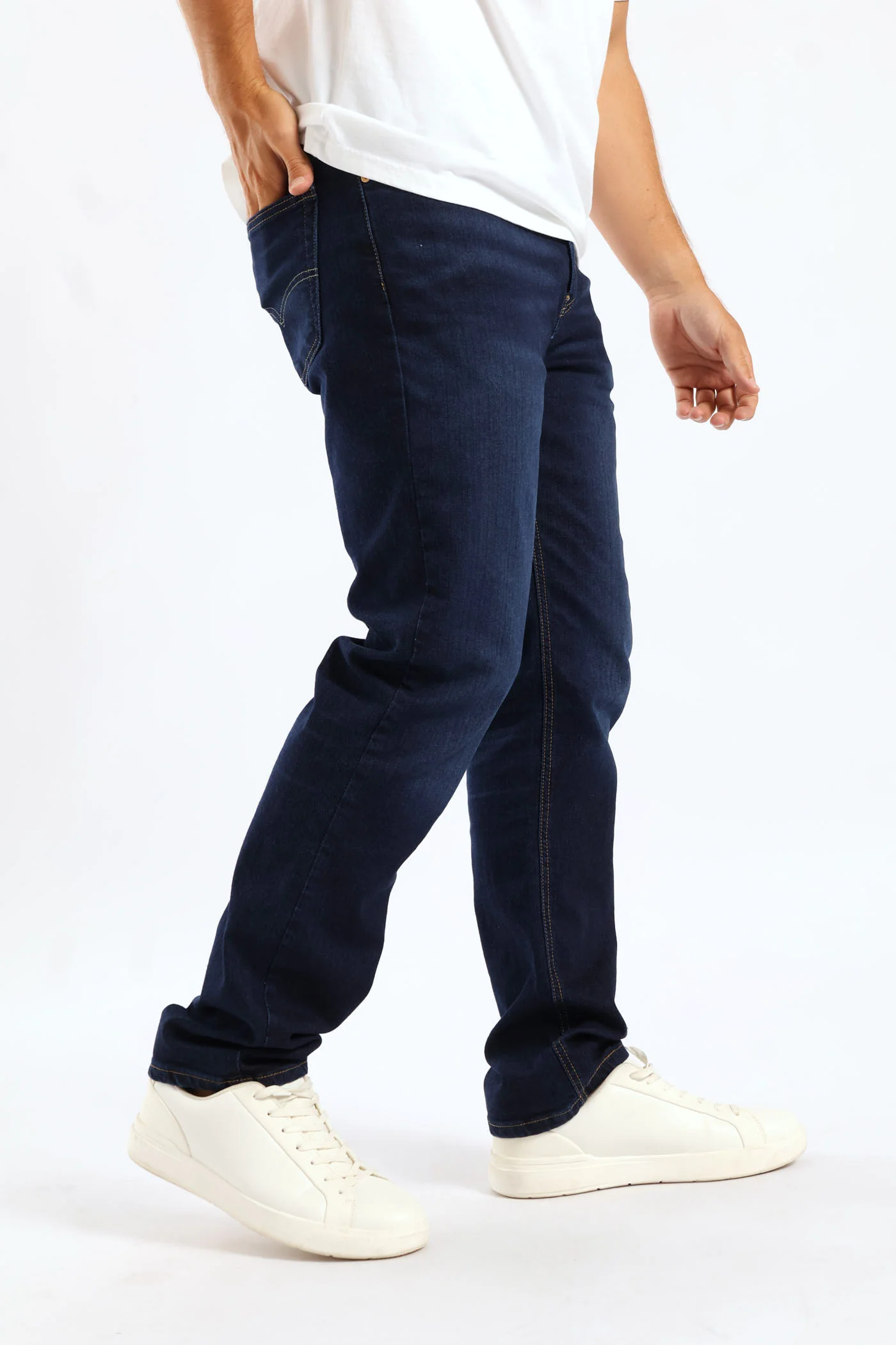 541™ Ancient Ways Athletic Taper Denim - Dark Indigo - Image 3
