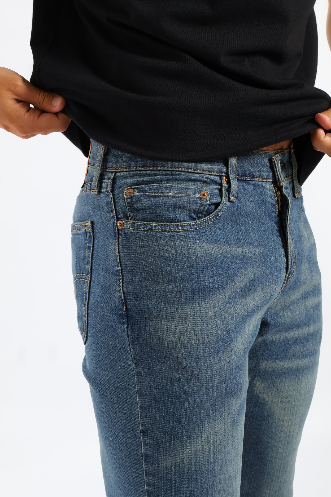 541™ Athletic Taper Za Fremont Drop Shot Denim - Indigo - Image 4