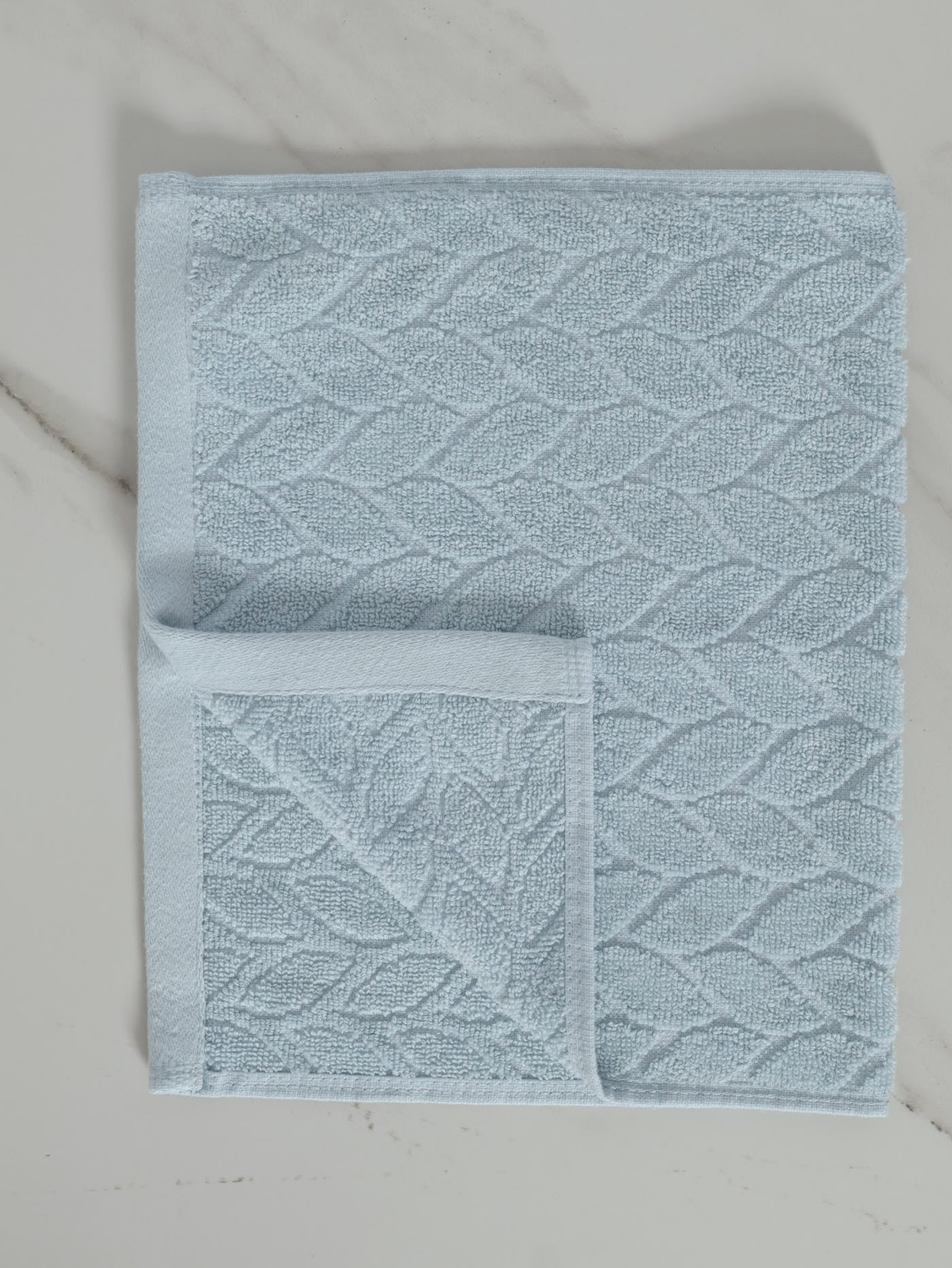 550GSM Embossed Bath Towels - Duck Egg - Image 3
