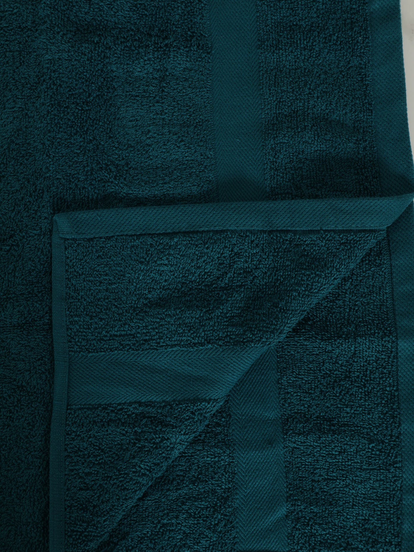 500GSM 6 Piece Bath Towel Set - Teal - Image 3