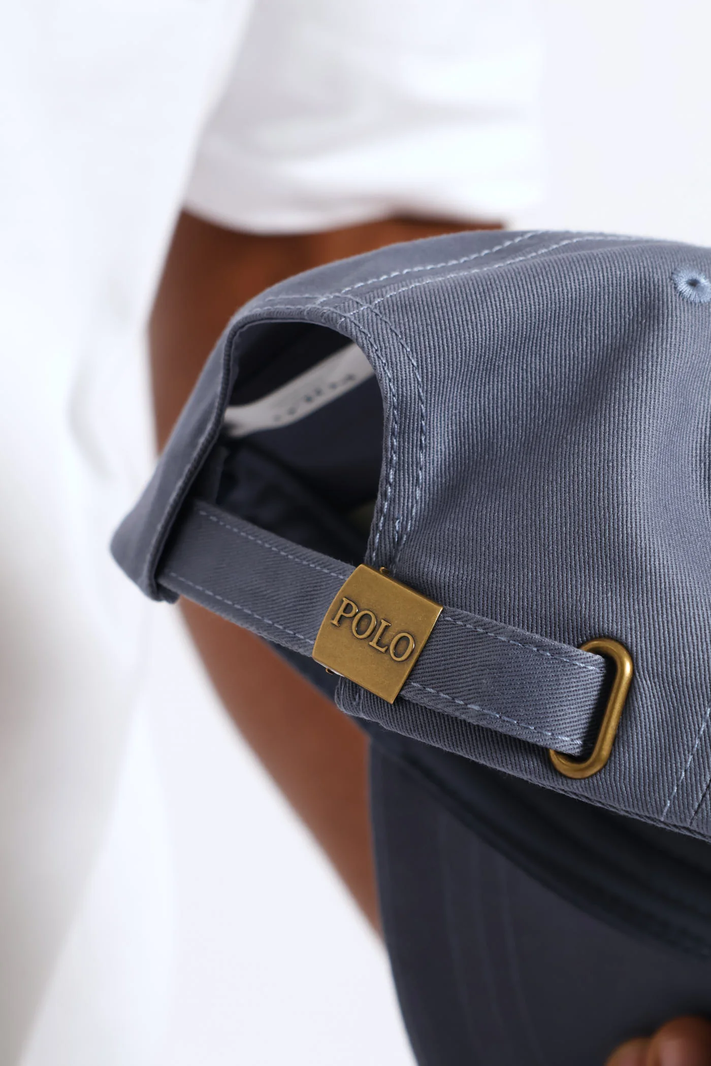 6 Panel Badge Peak - Blue - Image 5
