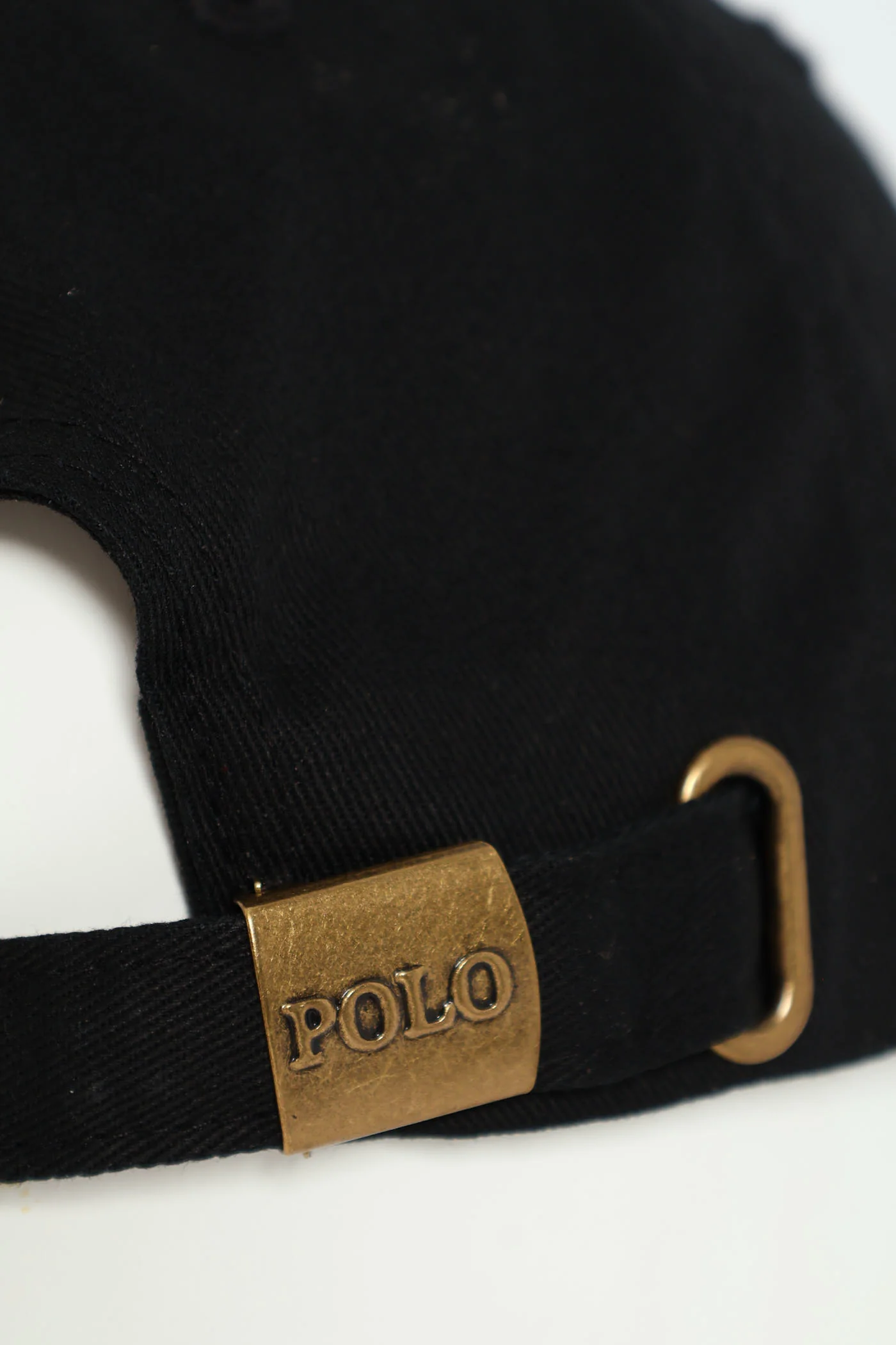 6 Panel Classic Peak Cap - Black - Image 5