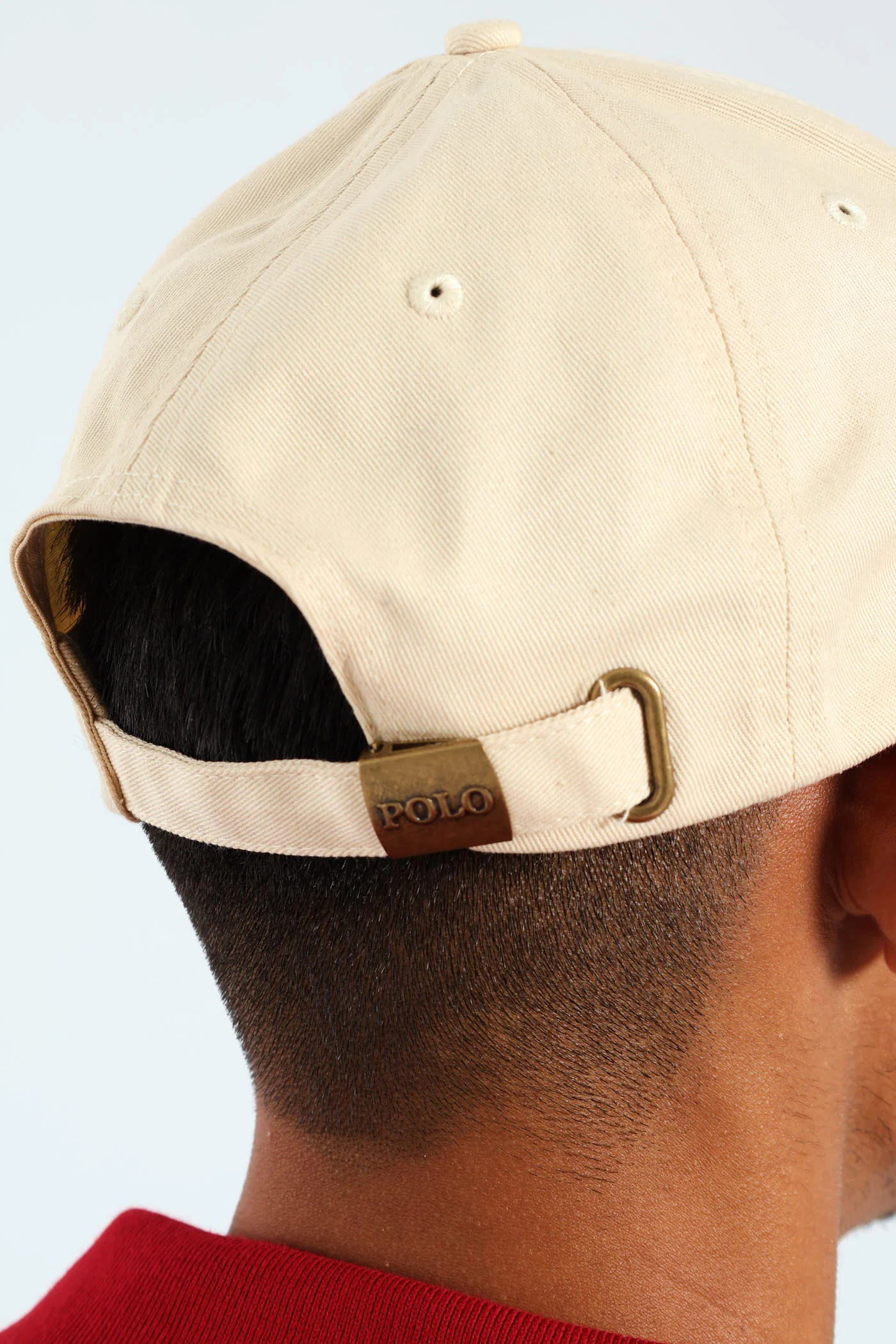 6 Panel Classic Peak Cap - Stone - Image 4