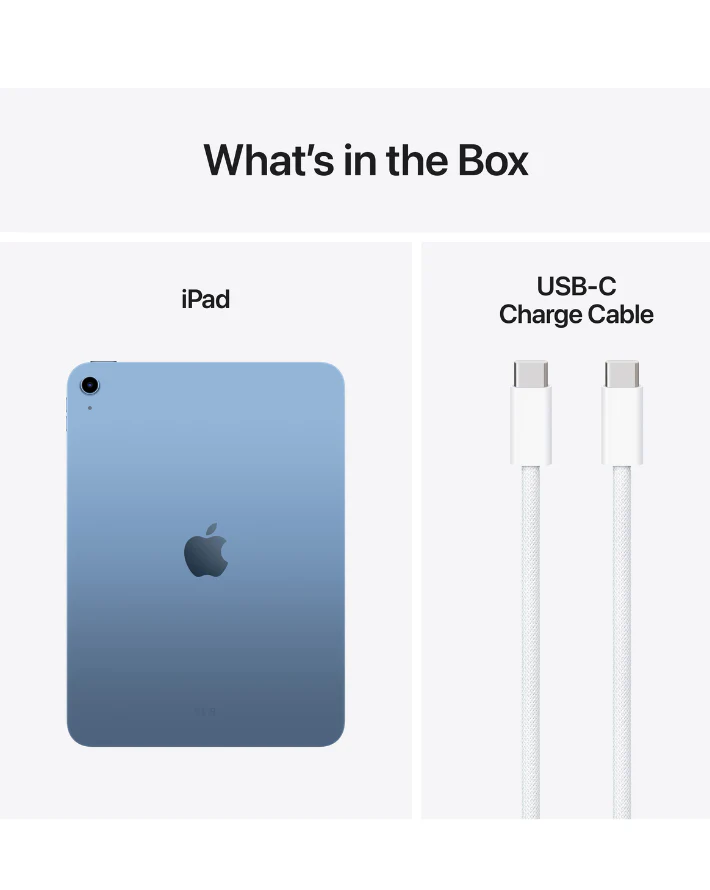 A16 11" Wi-Fi 128GB iPad - Blue - Image 2