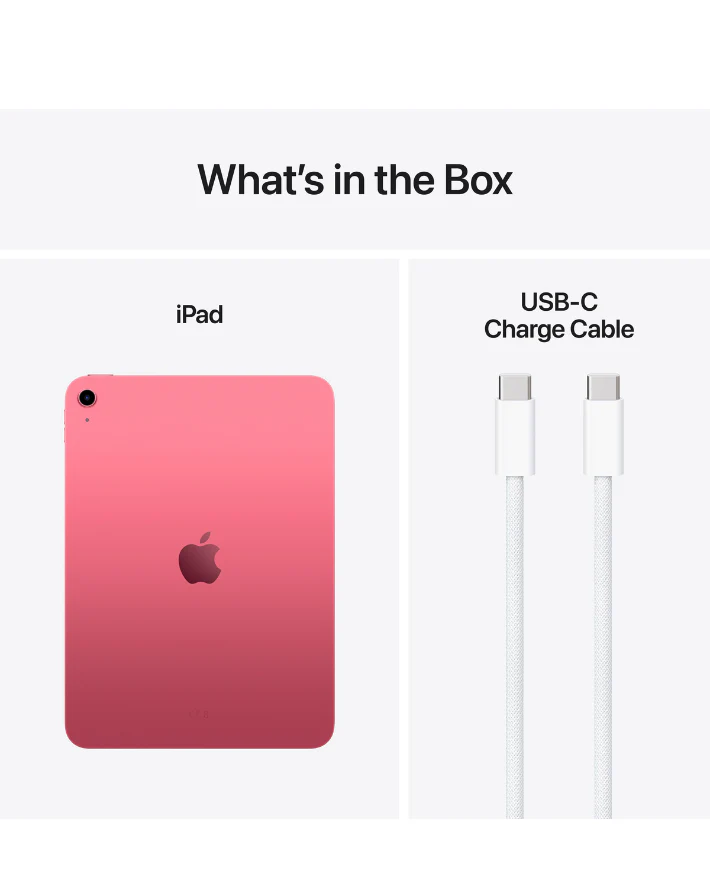 A16 11" Wi-Fi 128GB iPad - Pink - Image 2