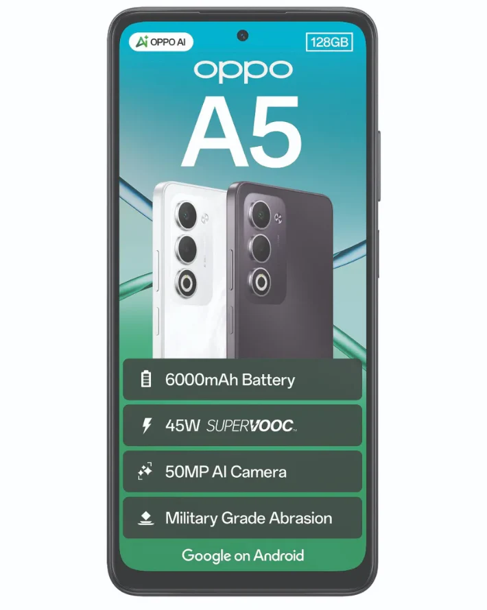 A5 128GB 4G Cellphone - Box Deal - Purple - Image 5