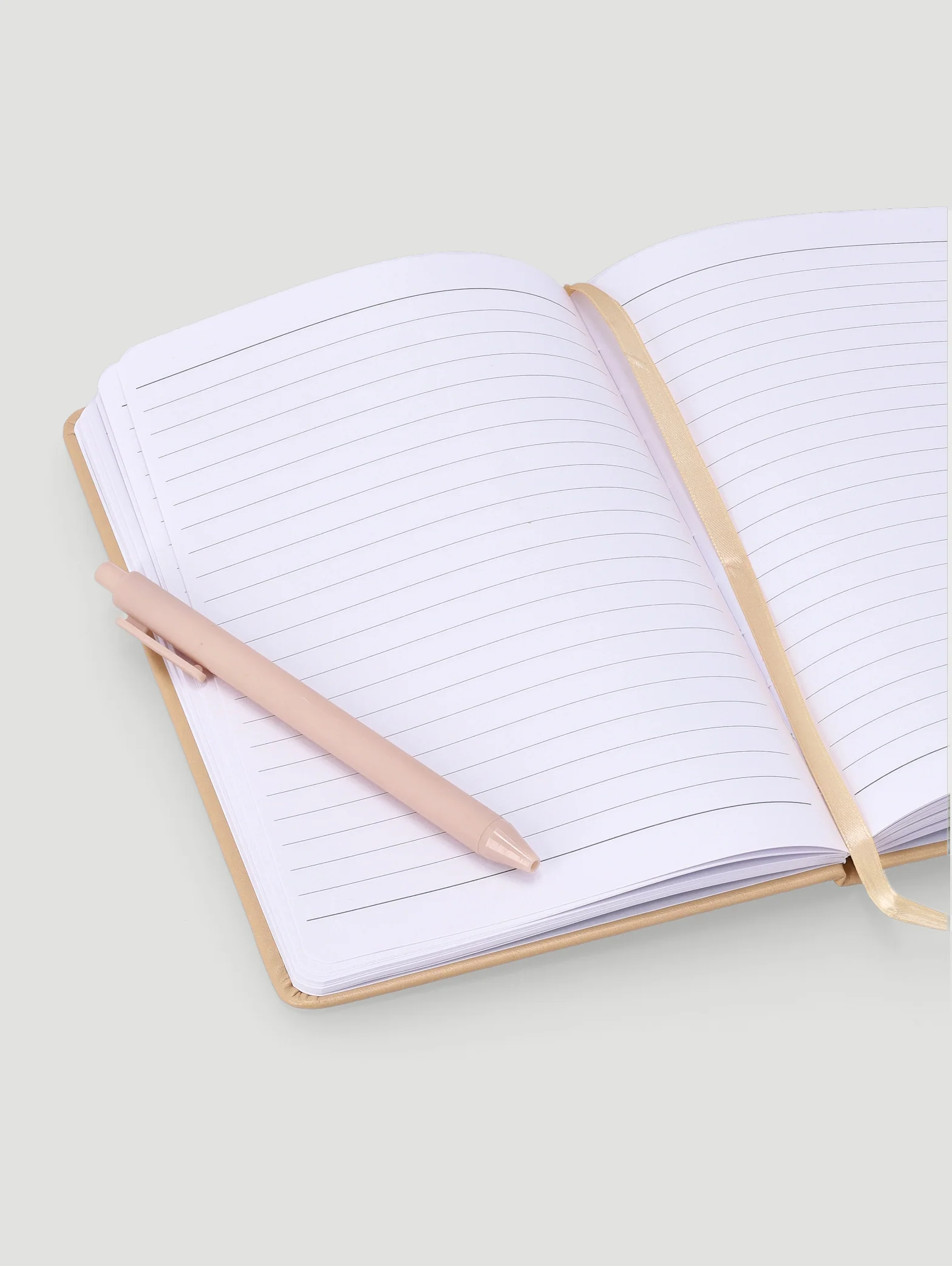A5 Wild Script Printed Cover Lined Notebook with Pen - Image 2
