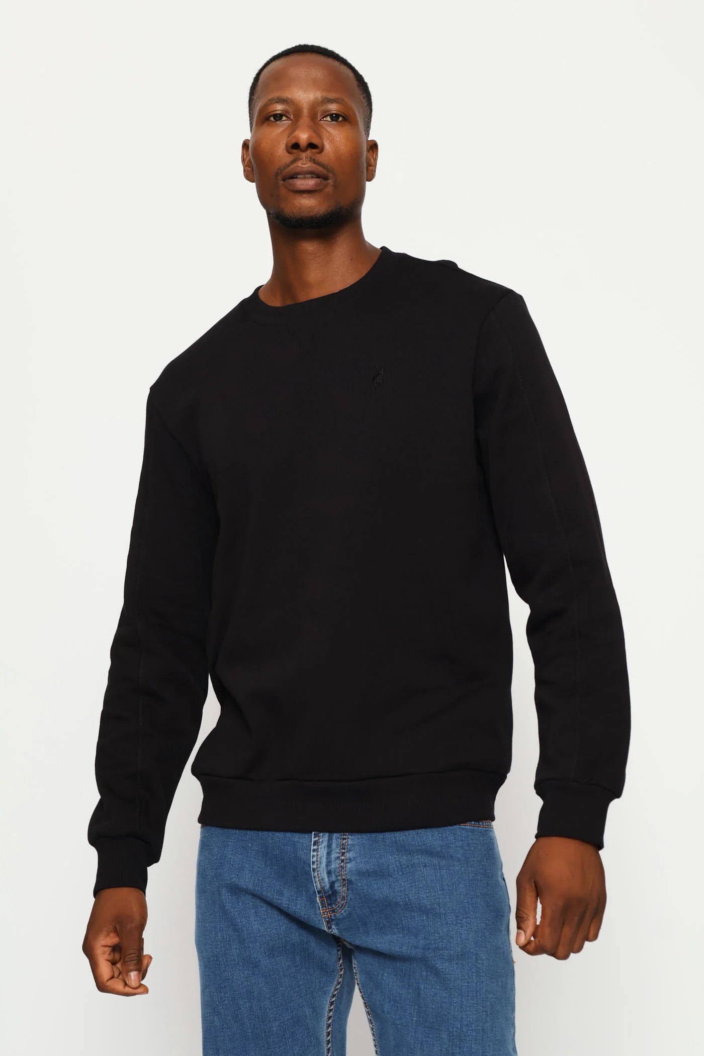 Aakil Crew Top - Black - Image 3