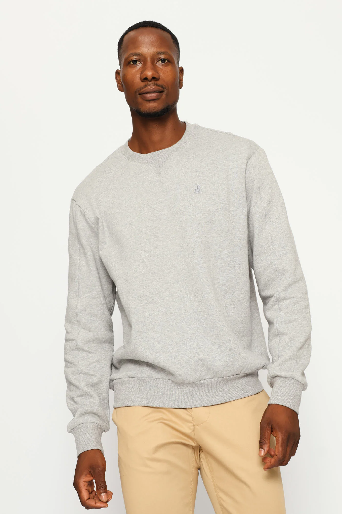 Aakil Crew Top - Grey - Image 3