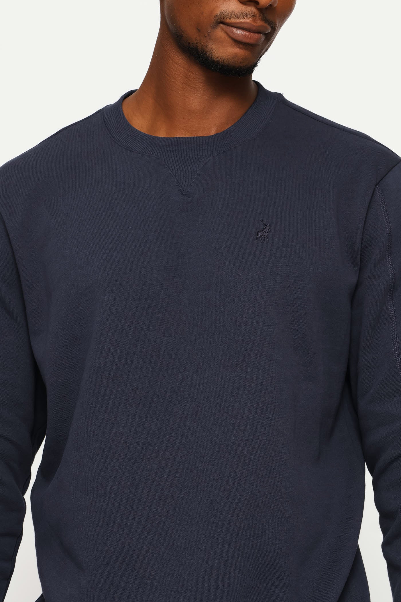 Aakil Crew Top - Navy - Image 2