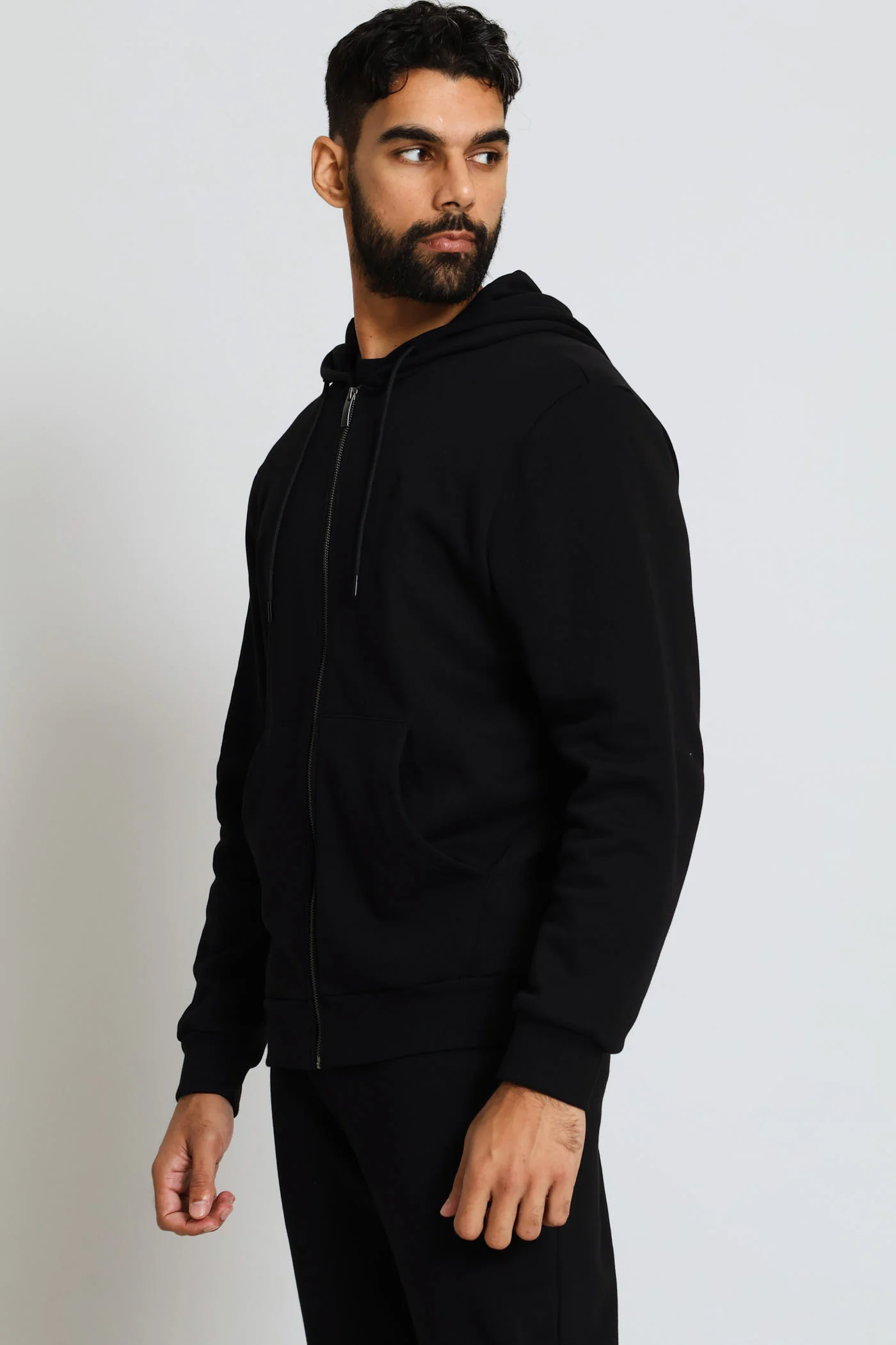 Aakil Hoodie - Black - Image 3