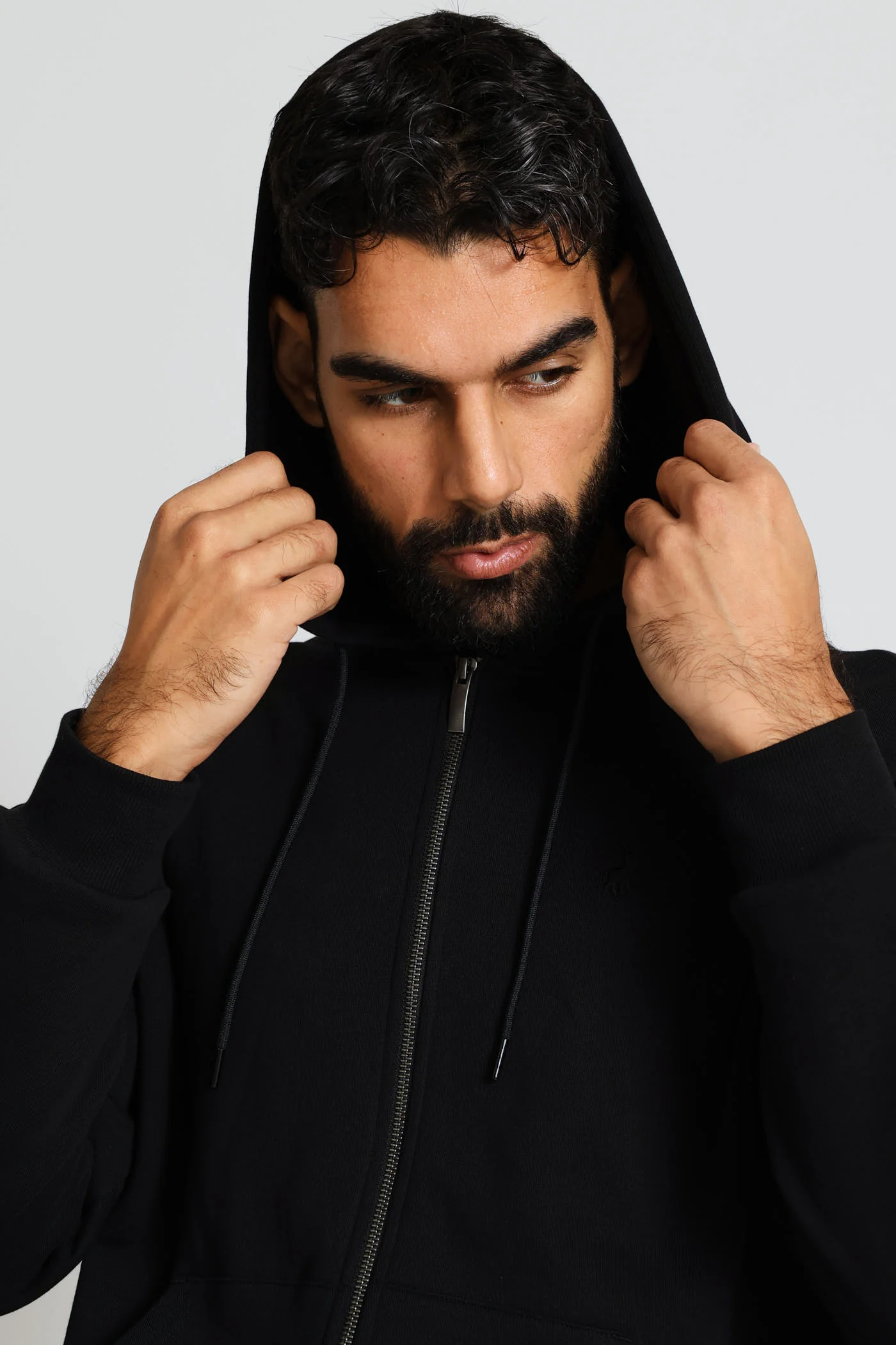 Aakil Hoodie - Black - Image 6
