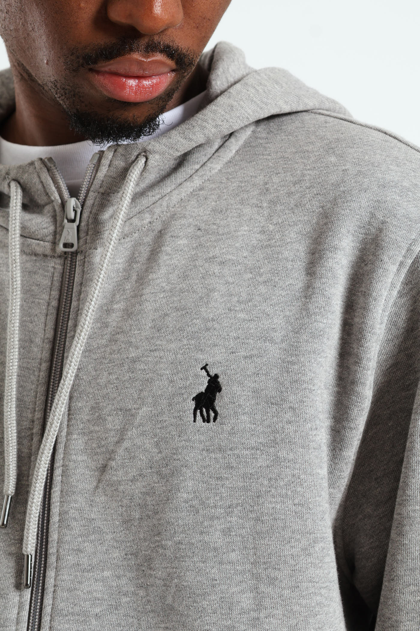 Aakil Hoodie - Grey Melange - Image 2