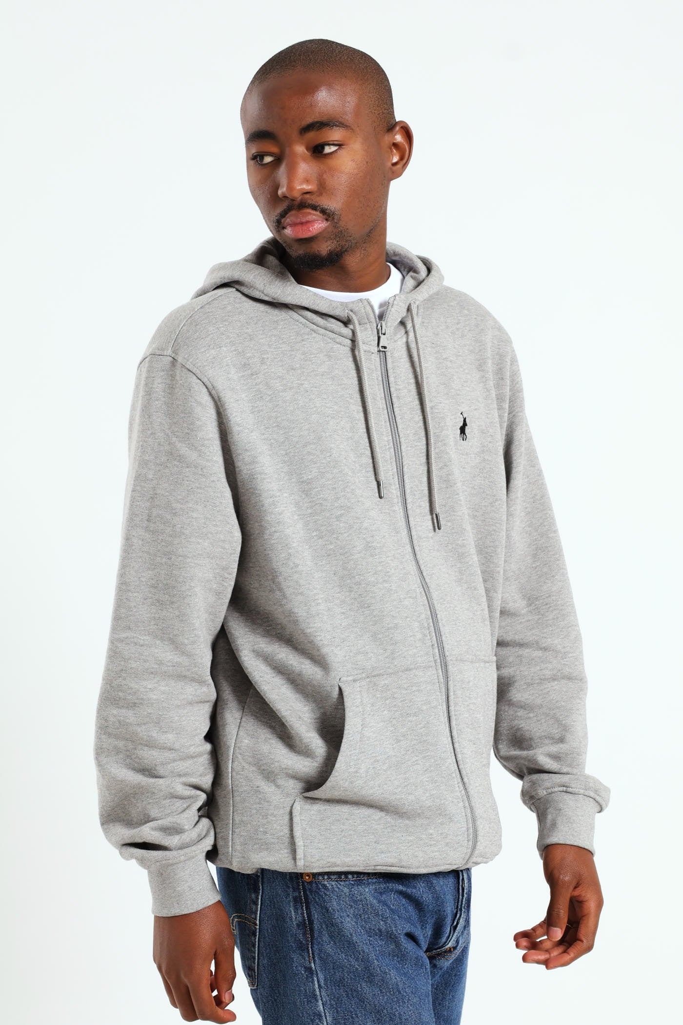 Aakil Hoodie - Grey Melange - Image 3