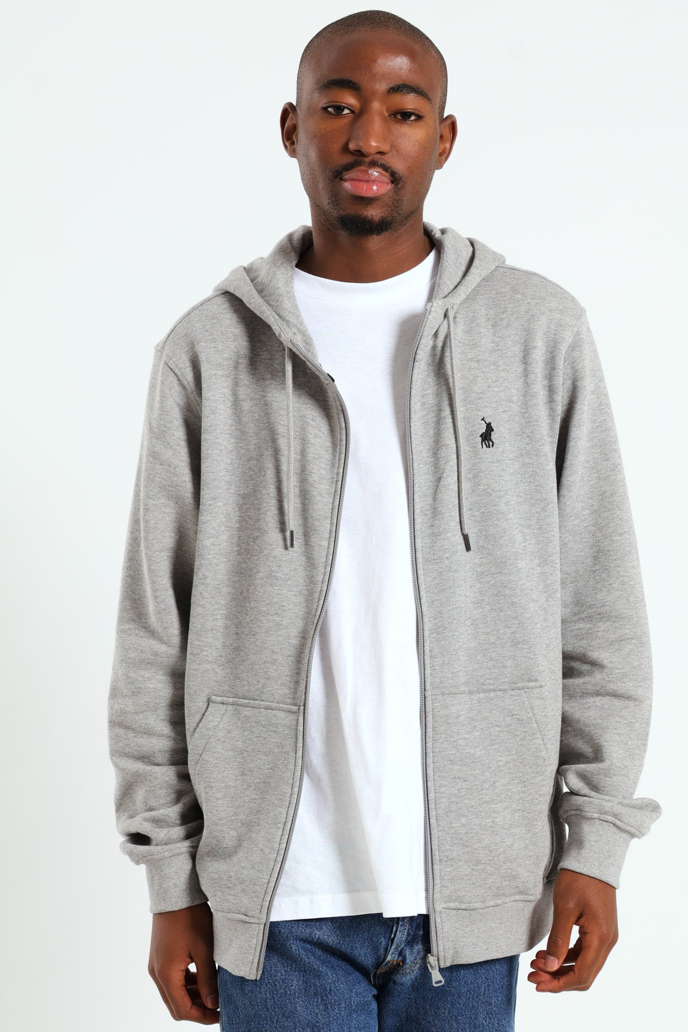 Aakil Hoodie - Grey Melange - Image 6