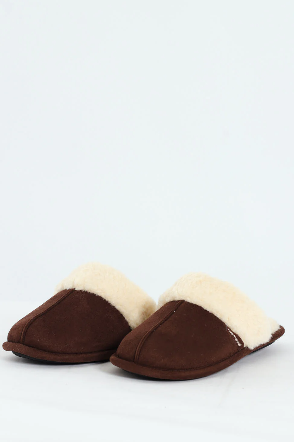 Aaron Fur Lined Slipper - Brown - Image 2