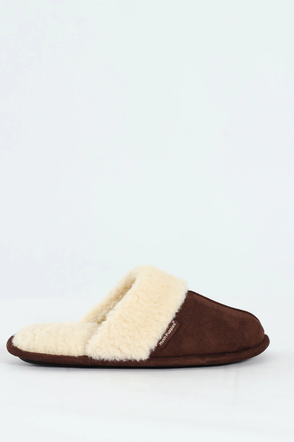 Aaron Fur Lined Slipper - Brown - Image 3
