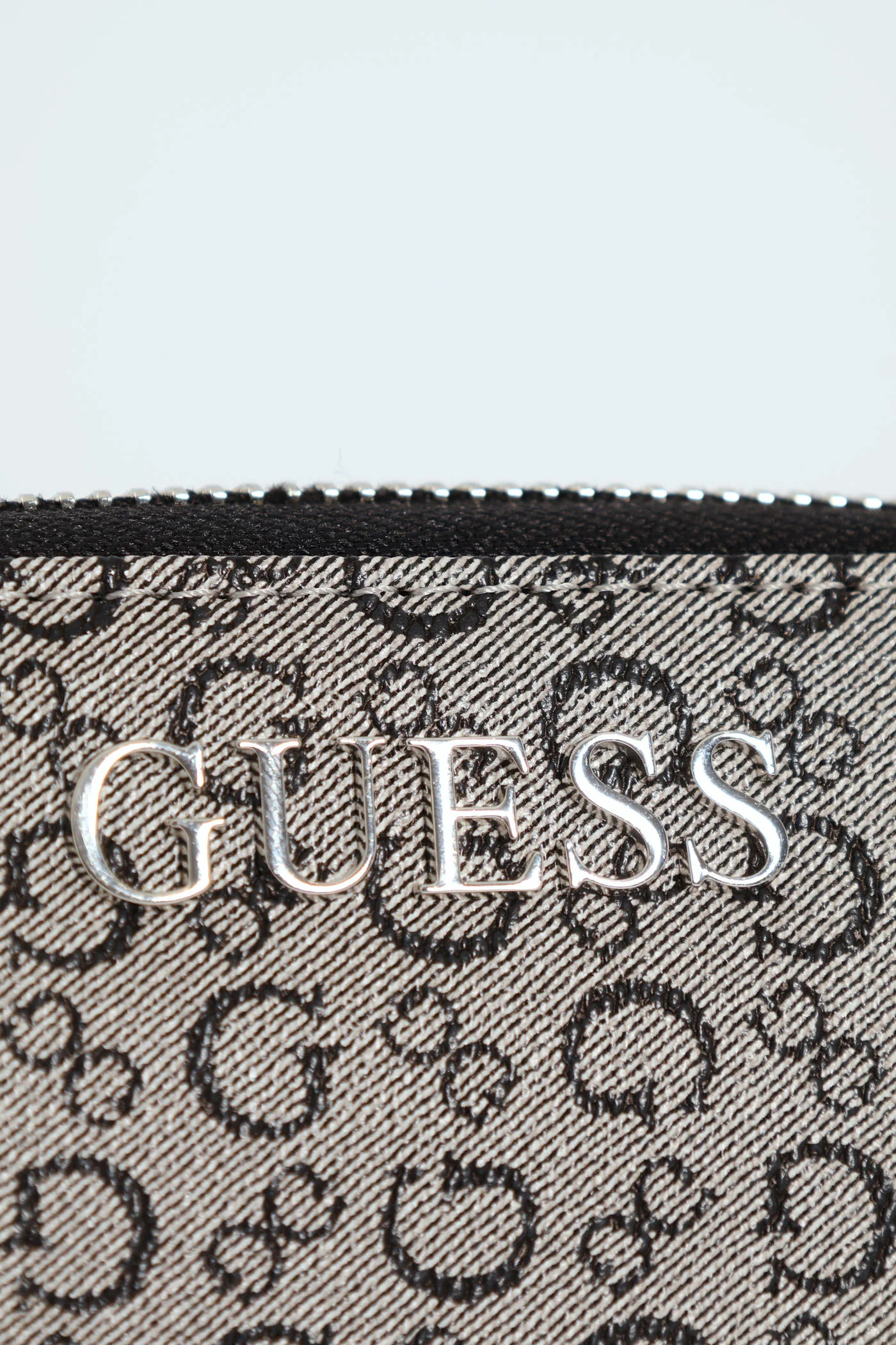 Abbas Large Zip Around Purse - Grey - Image 6