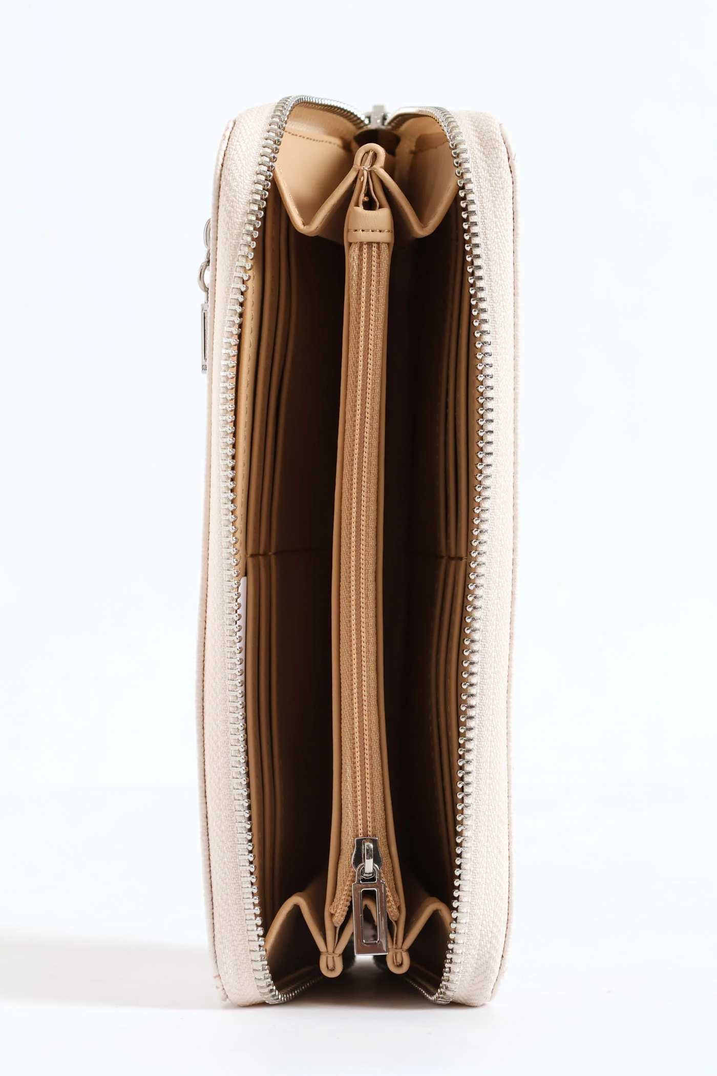 Abbas Large Zip Around Purse - Blush - Image 2