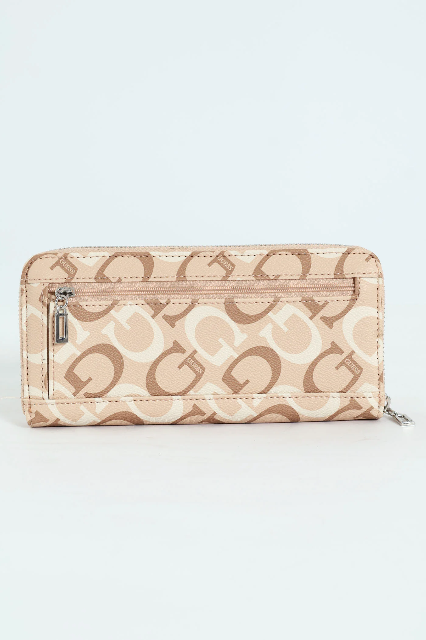 Abbas Large Zip Around Purse - Caramel - Image 3