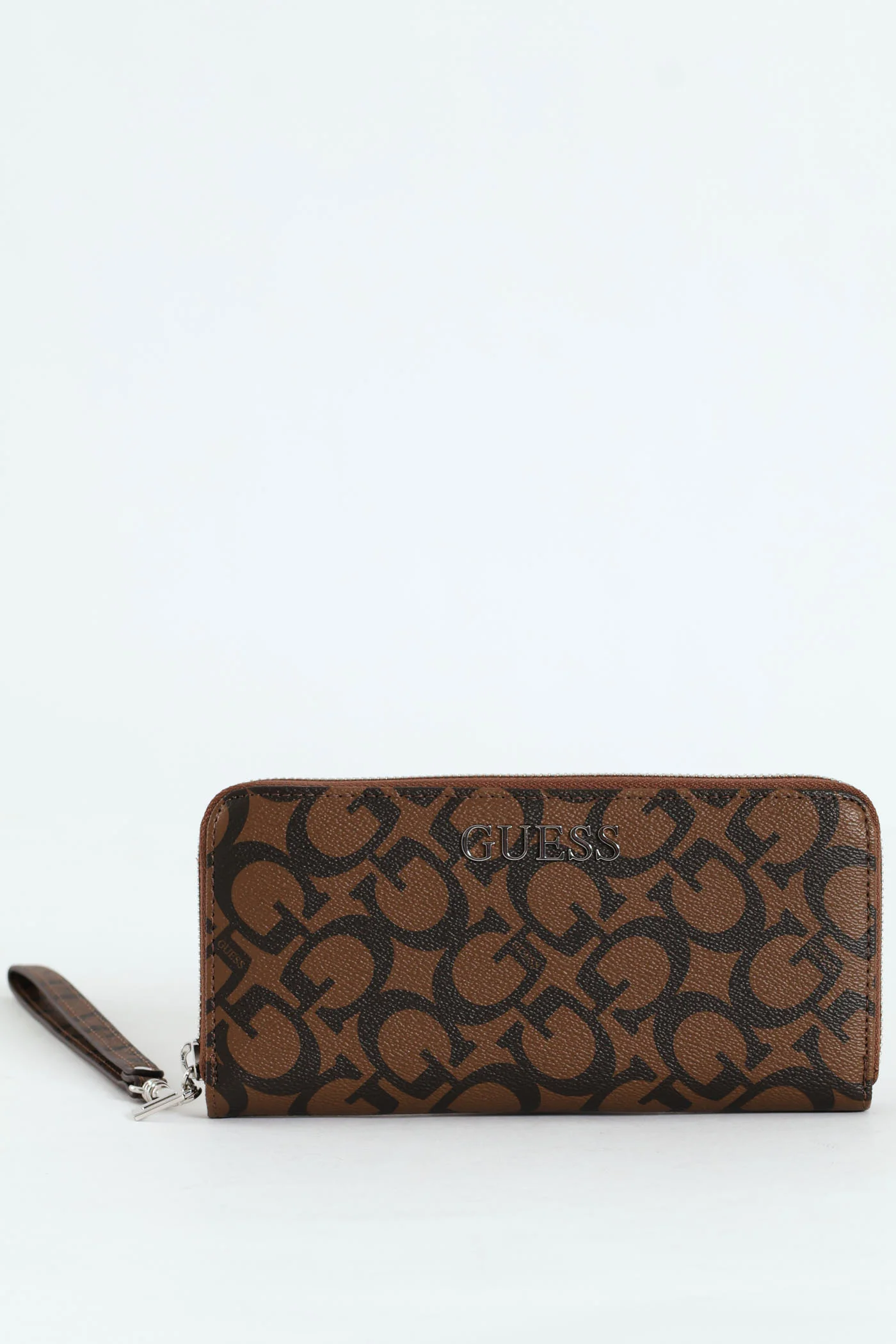 Abbas Large Zip Around Purse - Dark Brown - Image 3