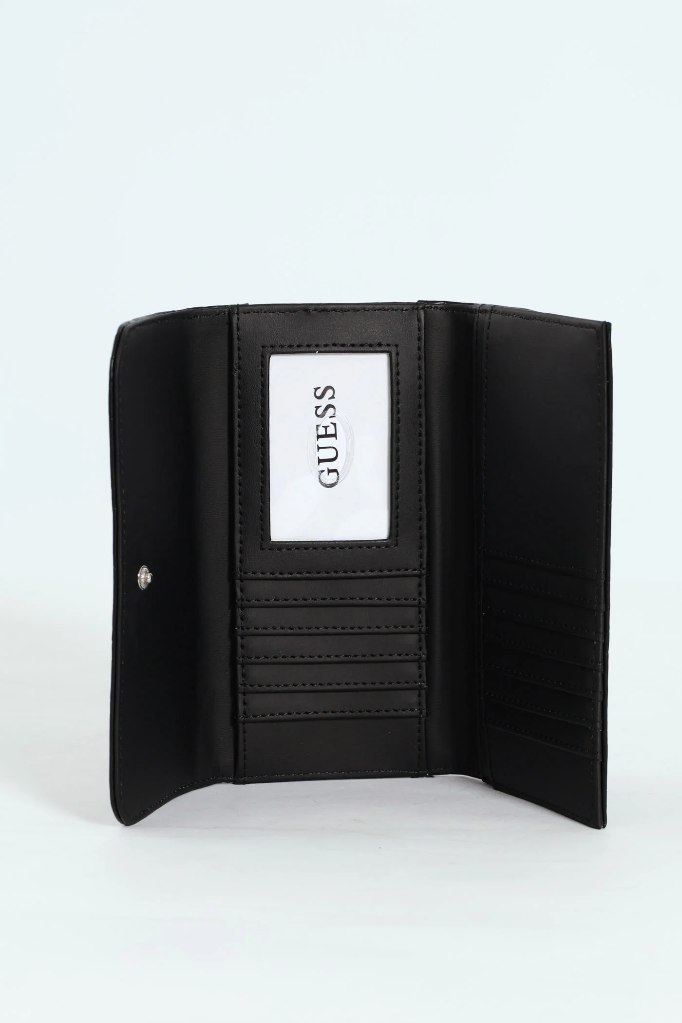 Abbas Slim Clutch Purse - Black - Image 5