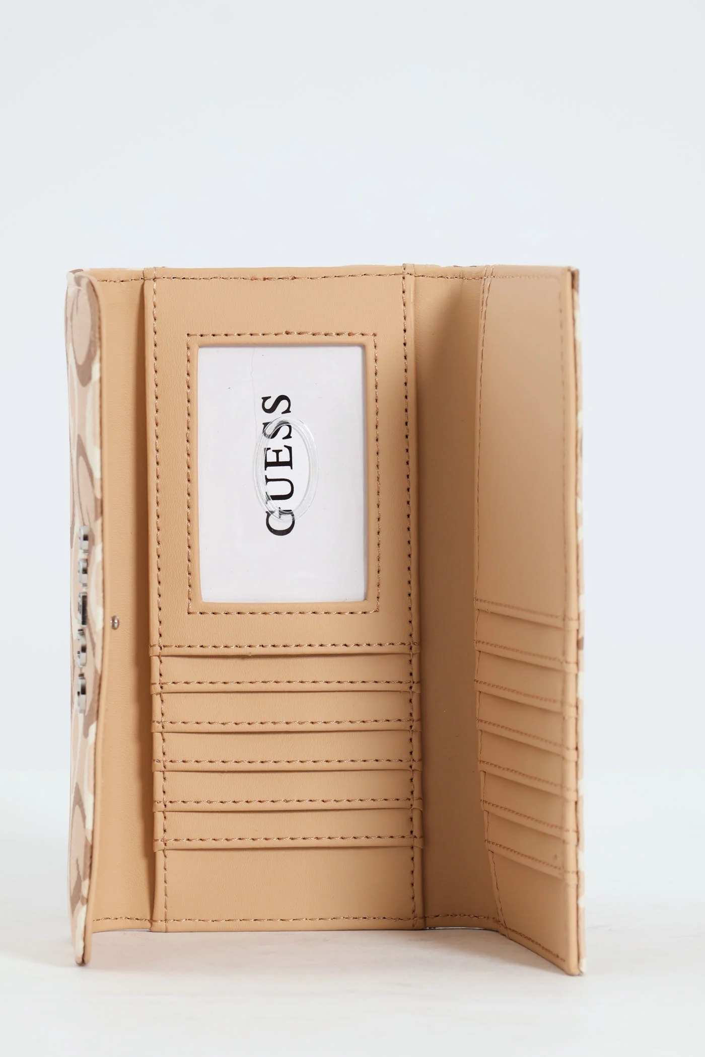 Abbas Slim Clutch Purse - Caramel - Image 4