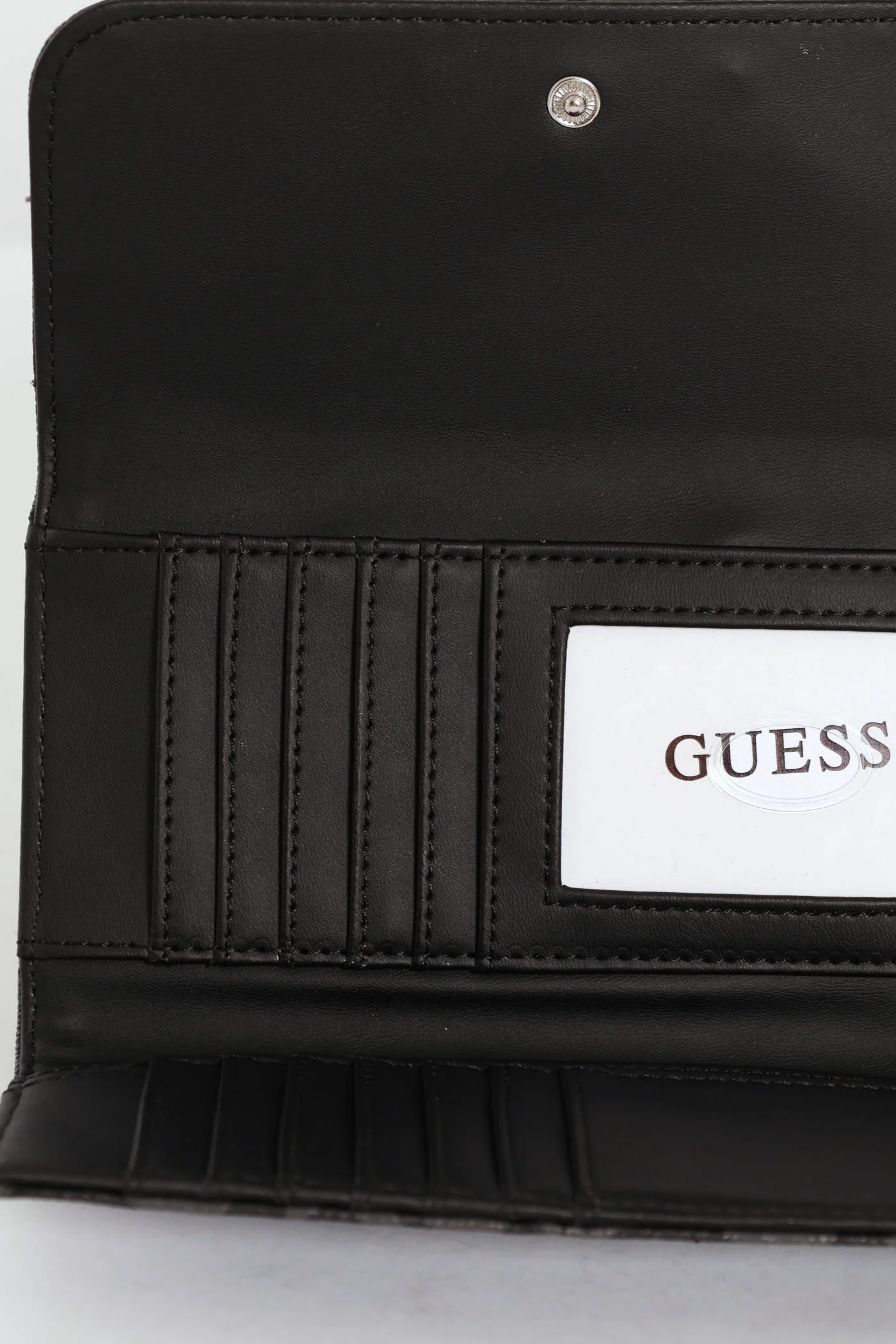 Abbas Slim Clutch Purse - Charcoal - Image 6