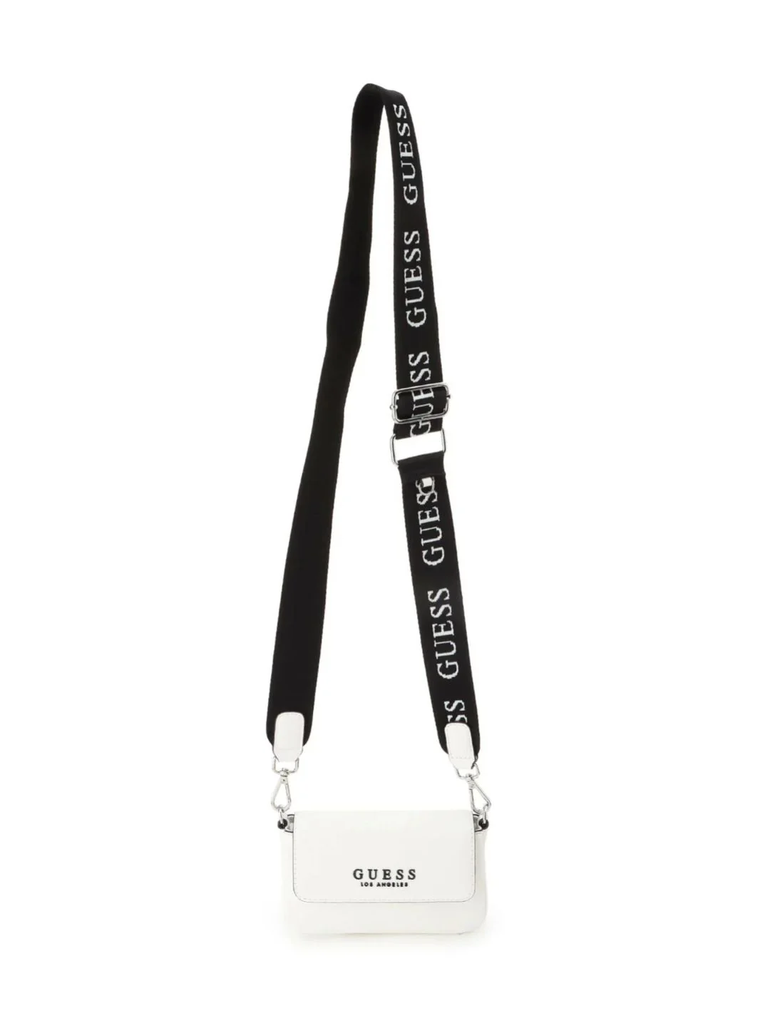 Abbie Mini Crossbody Top Zip Bag - White - Image 5