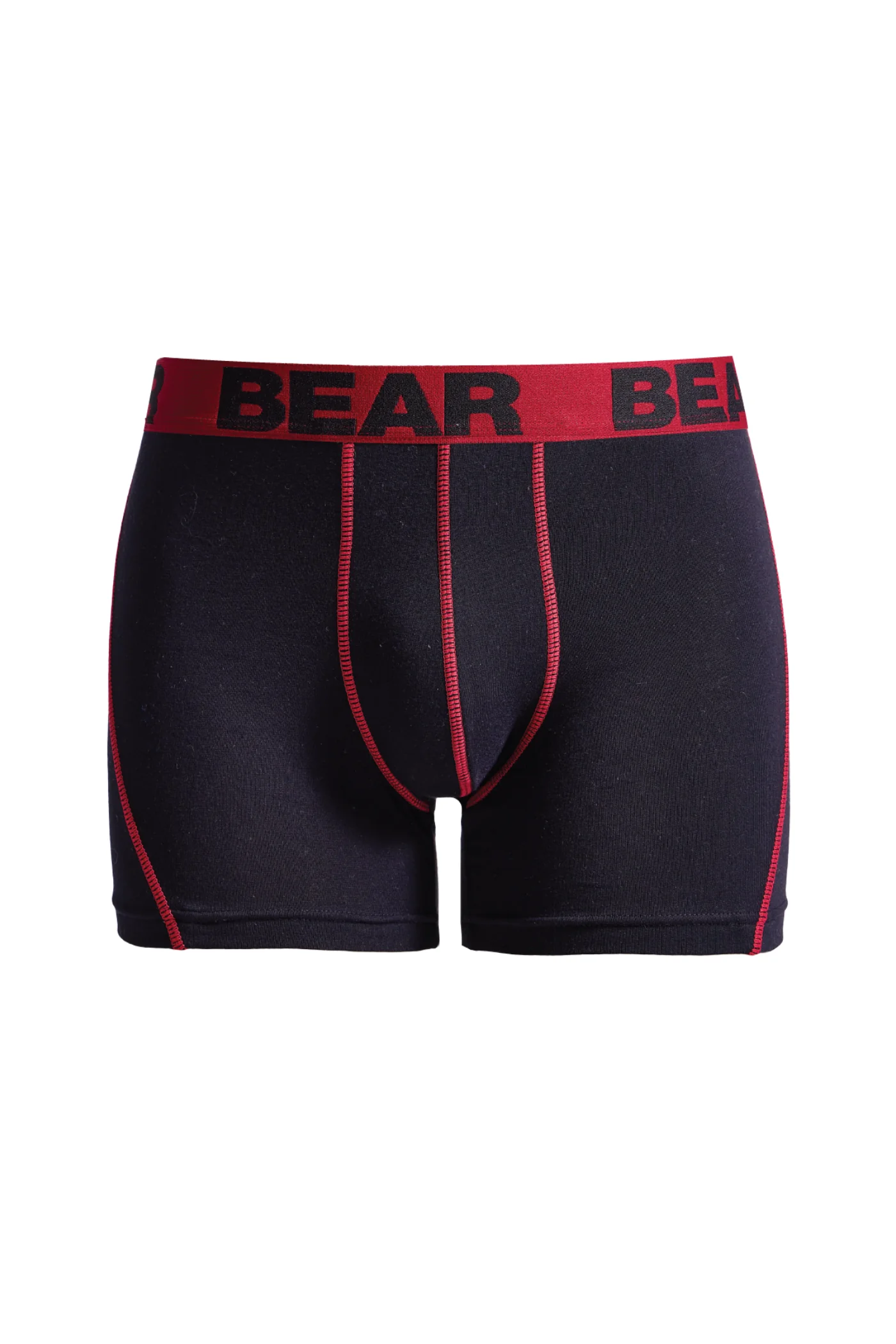 Abstract Print Bodyshorts - Red/Slate Grey - Image 3