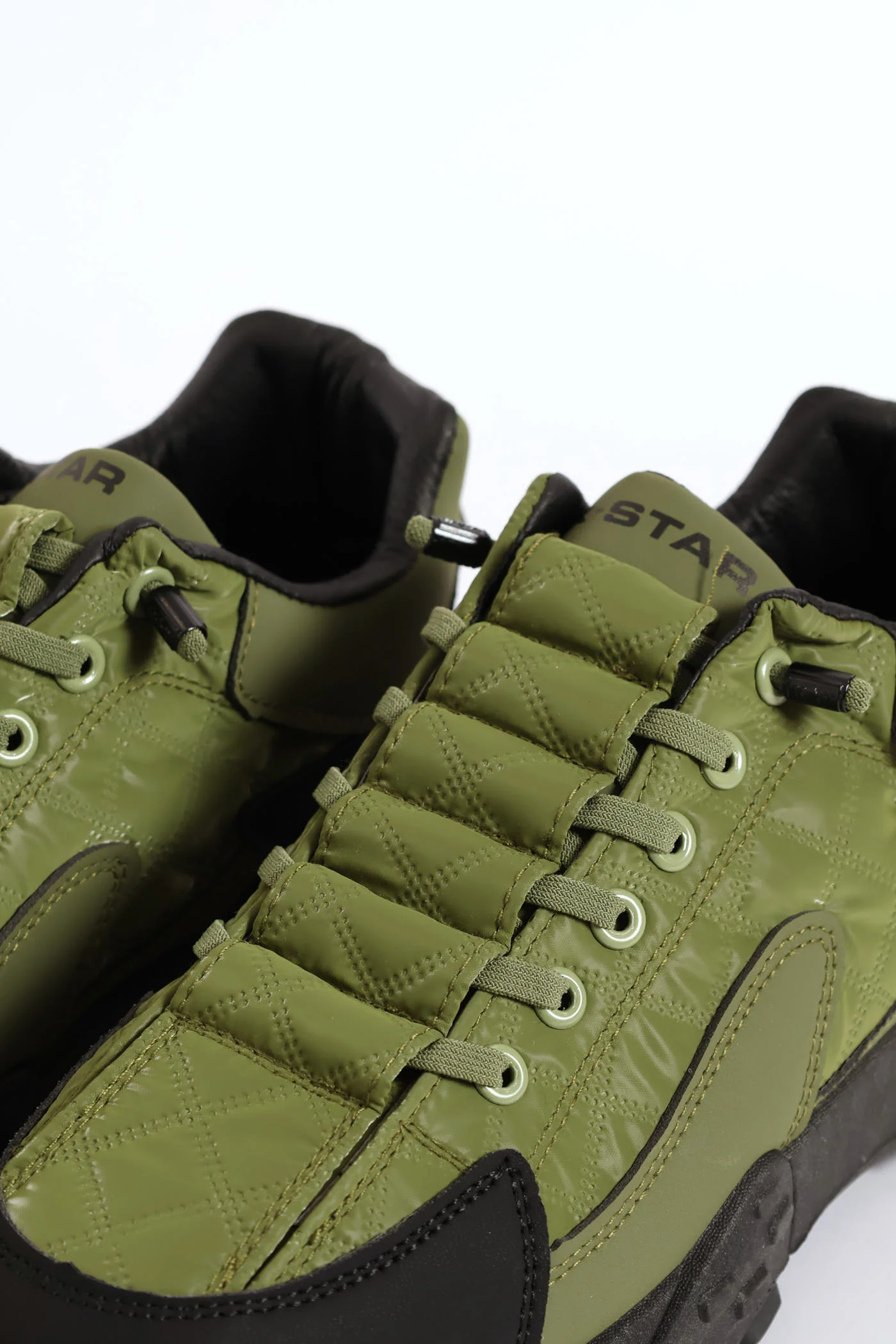 Ace Retro Trainer - Olive - Image 2