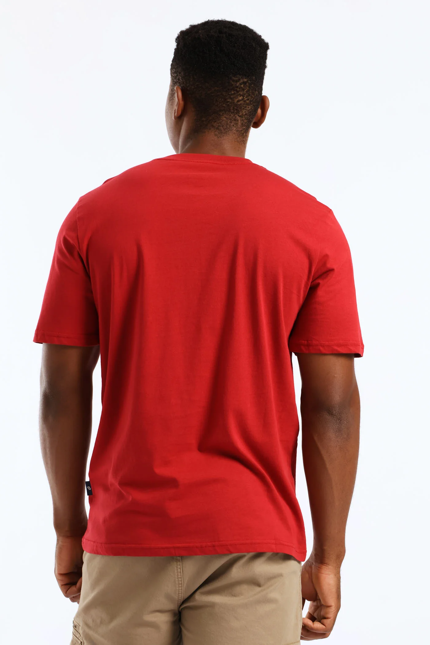 Aces & Icon Denim Co. Tee - Dark Red - Image 4