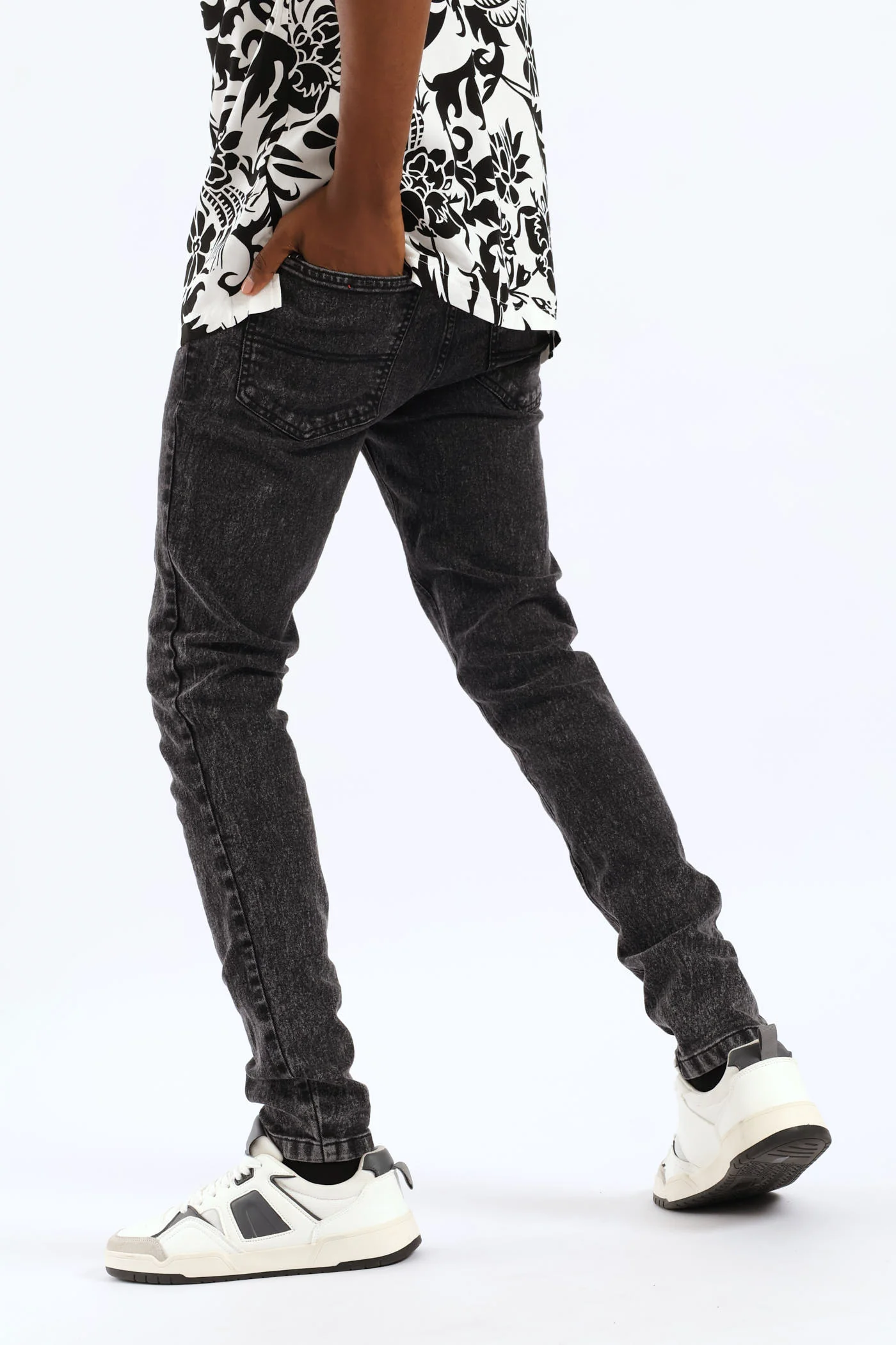 Acid Super Skinny Denim - Black - Image 7
