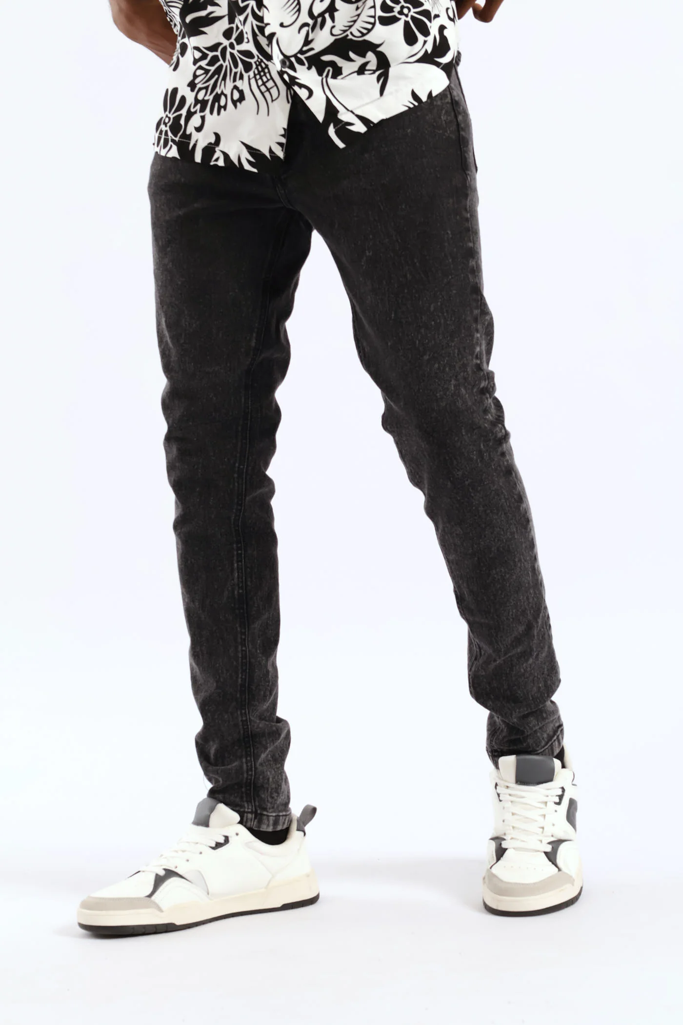 Acid Super Skinny Denim - Black - Image 9