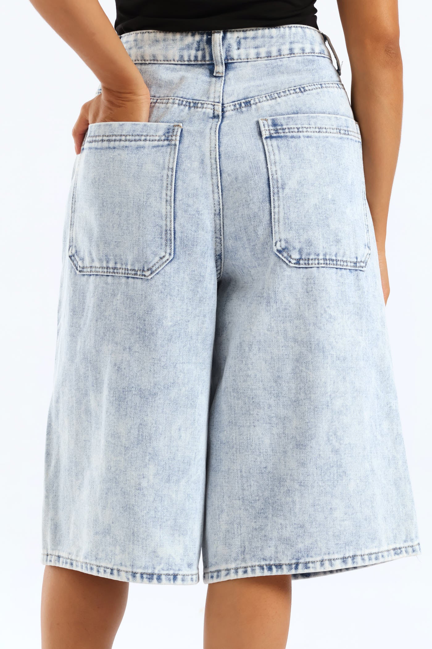 Jean Short - Acid Wash - Image 5