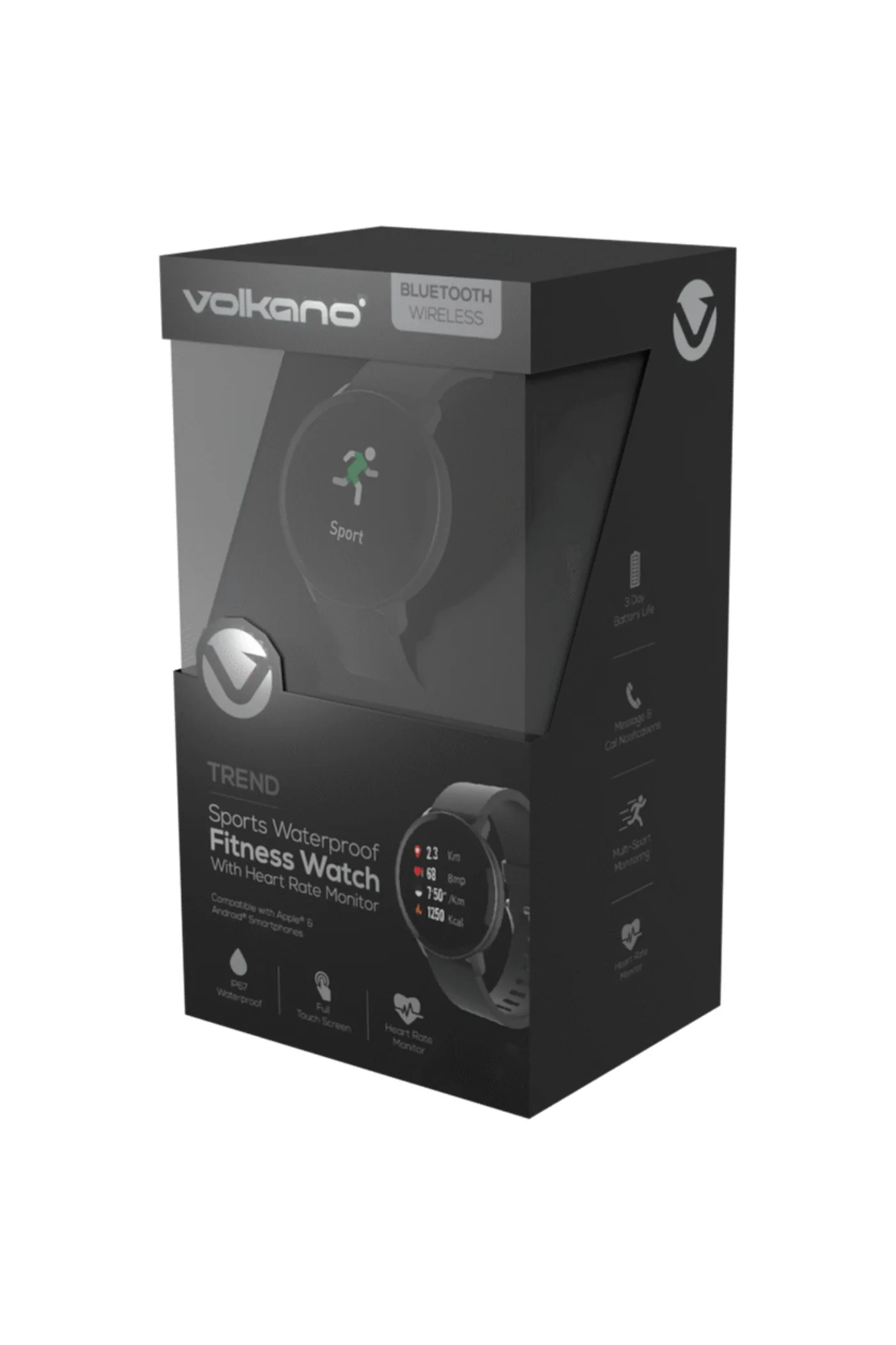 Active Tech Trend Series Watch - Black - Image 4