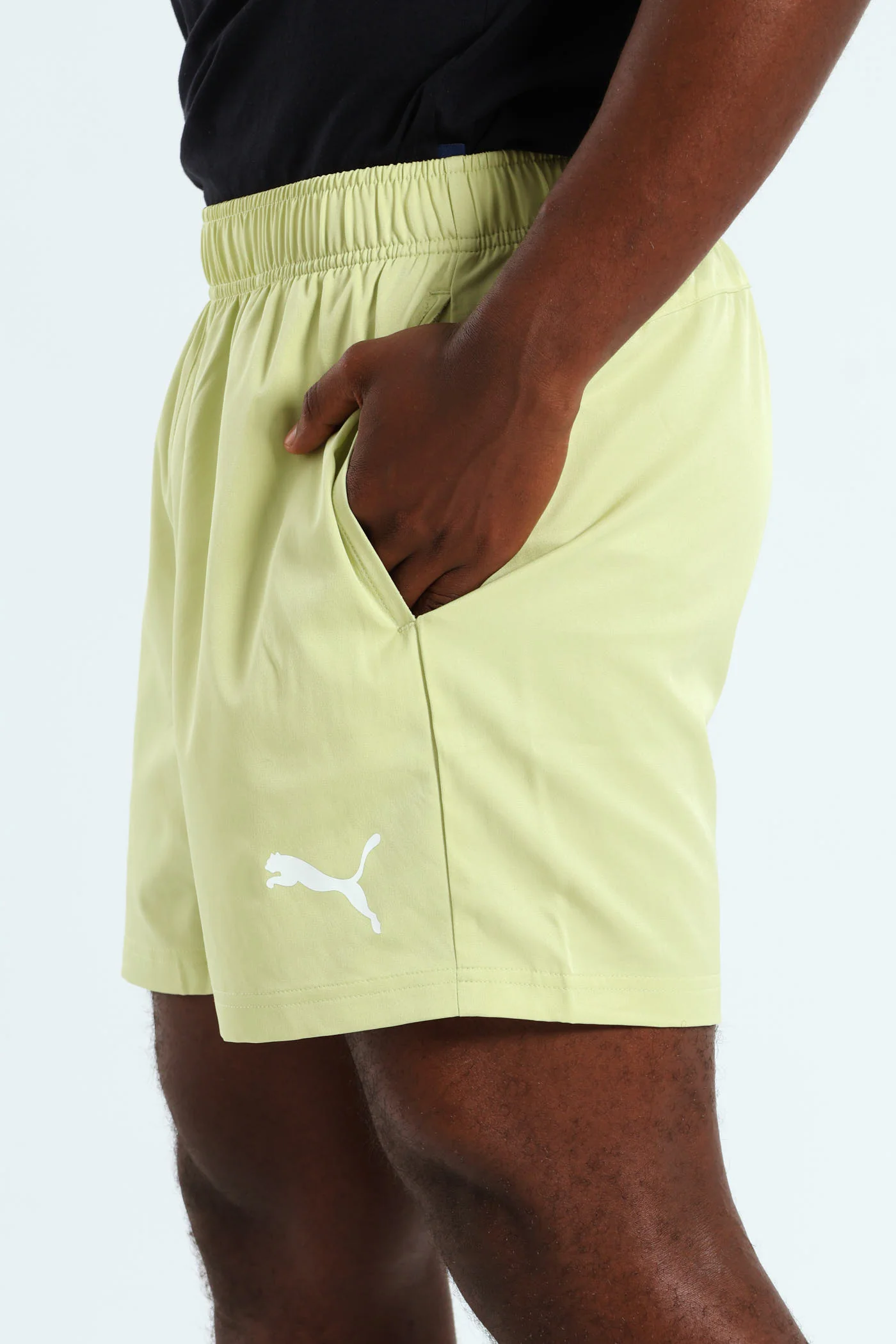 Active Woven Shorts - Olive - Image 2