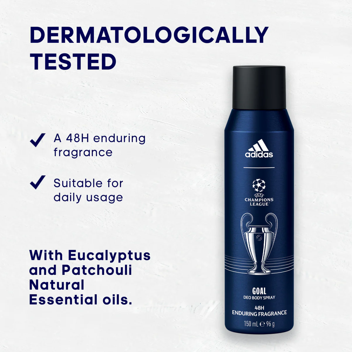 Adidas UEFA No11 Deodorant Spray - Image 3