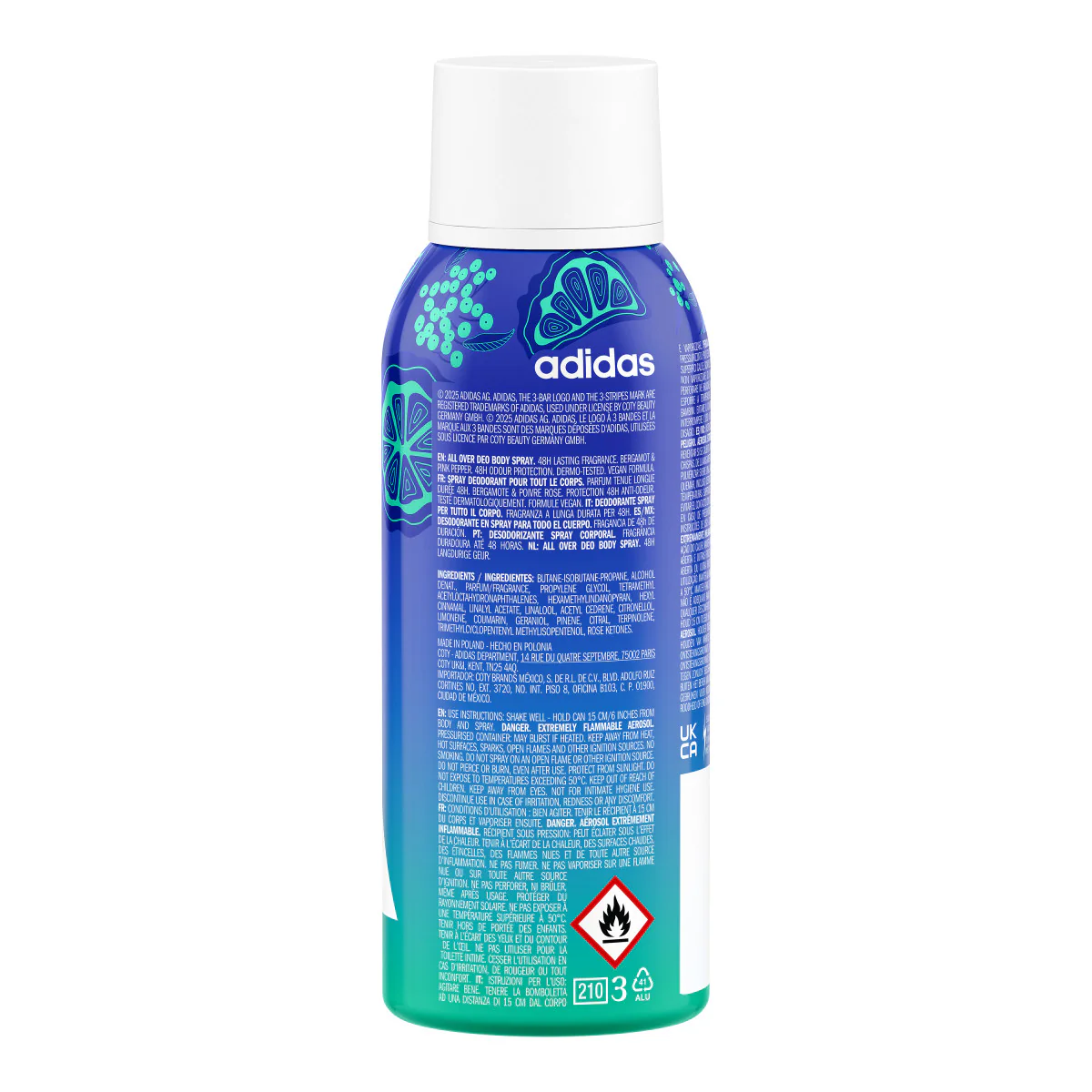 Vibes Energy Drive - All Over Deo Body Spray - Image 2