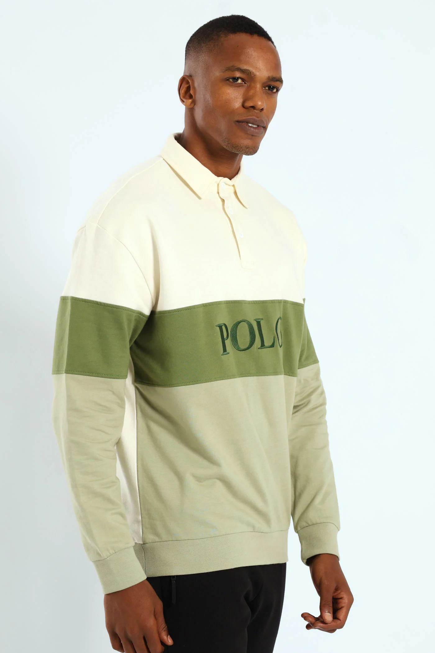 Adonis Sweater - Olive - Image 3