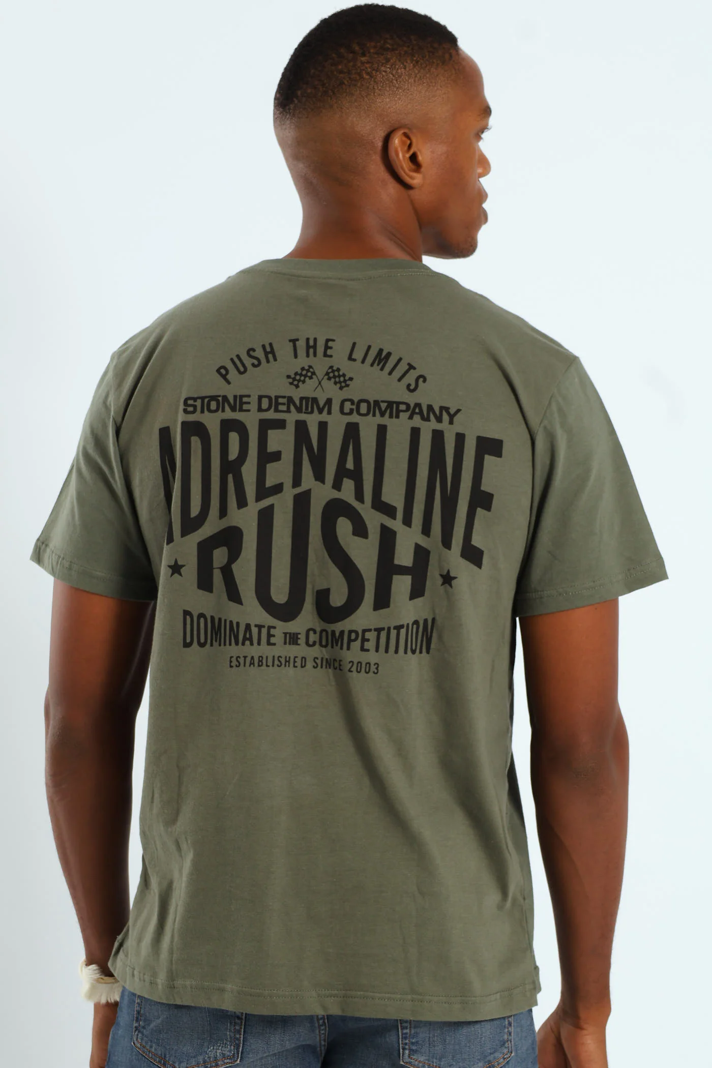 Adrenaline Rush Front & Back Tee - Fatigue - Image 2